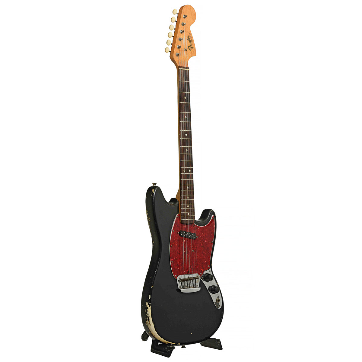 Full front and side of Fender Musicmaster II Electric Guitar