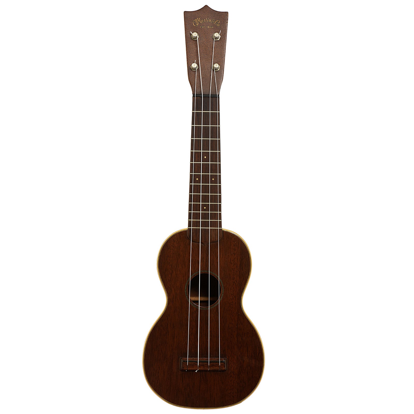 Full front of Martin Style 1 Soprano Ukulele