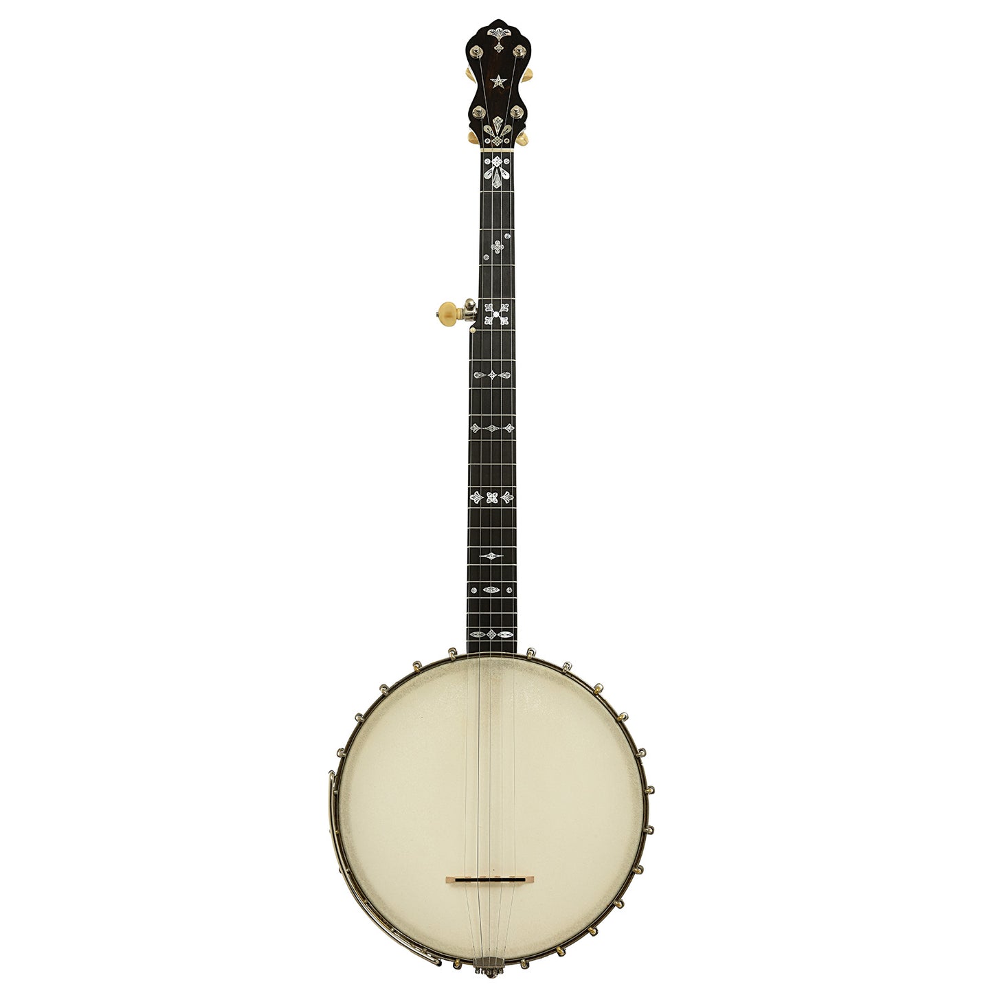 Full front of Fairbanks Senator No.1 Open Back Banjo 