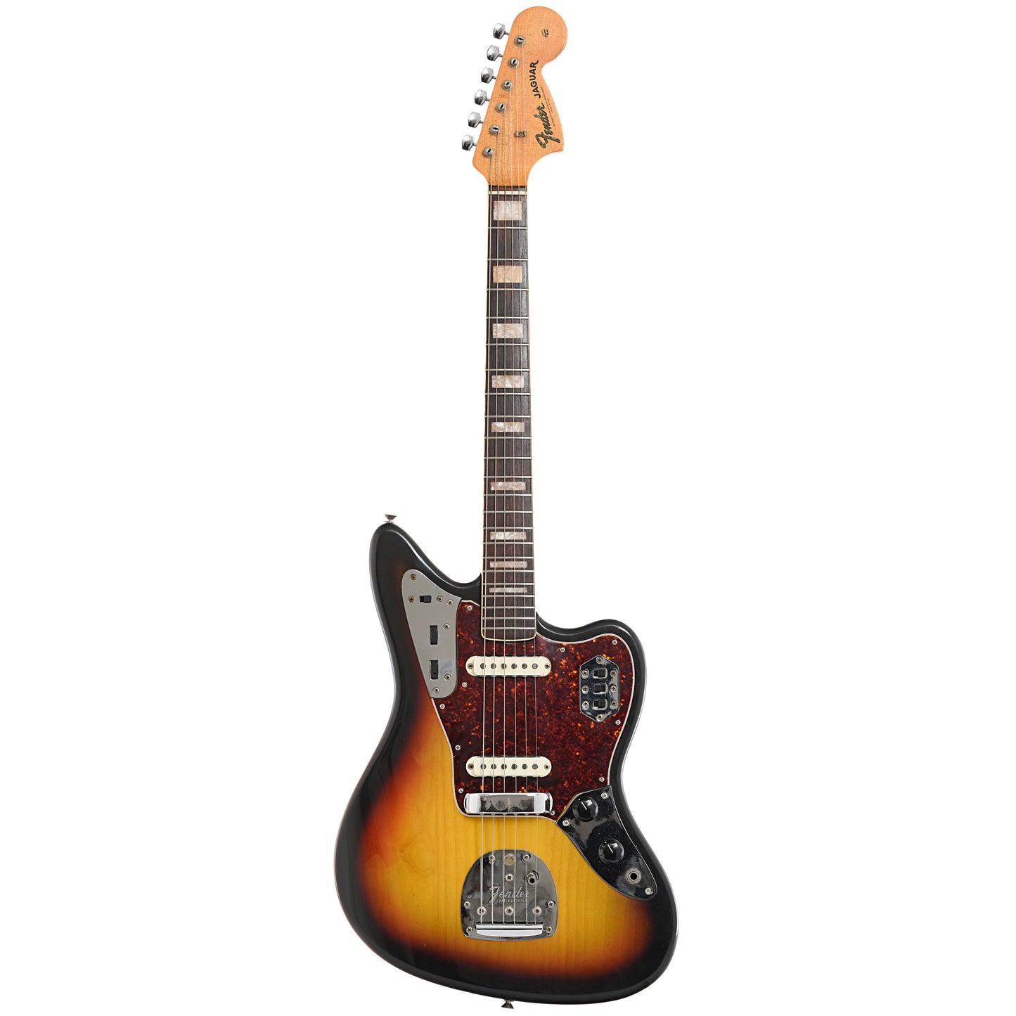 Full front of Fender Jaguar Electric Guitar (1967)