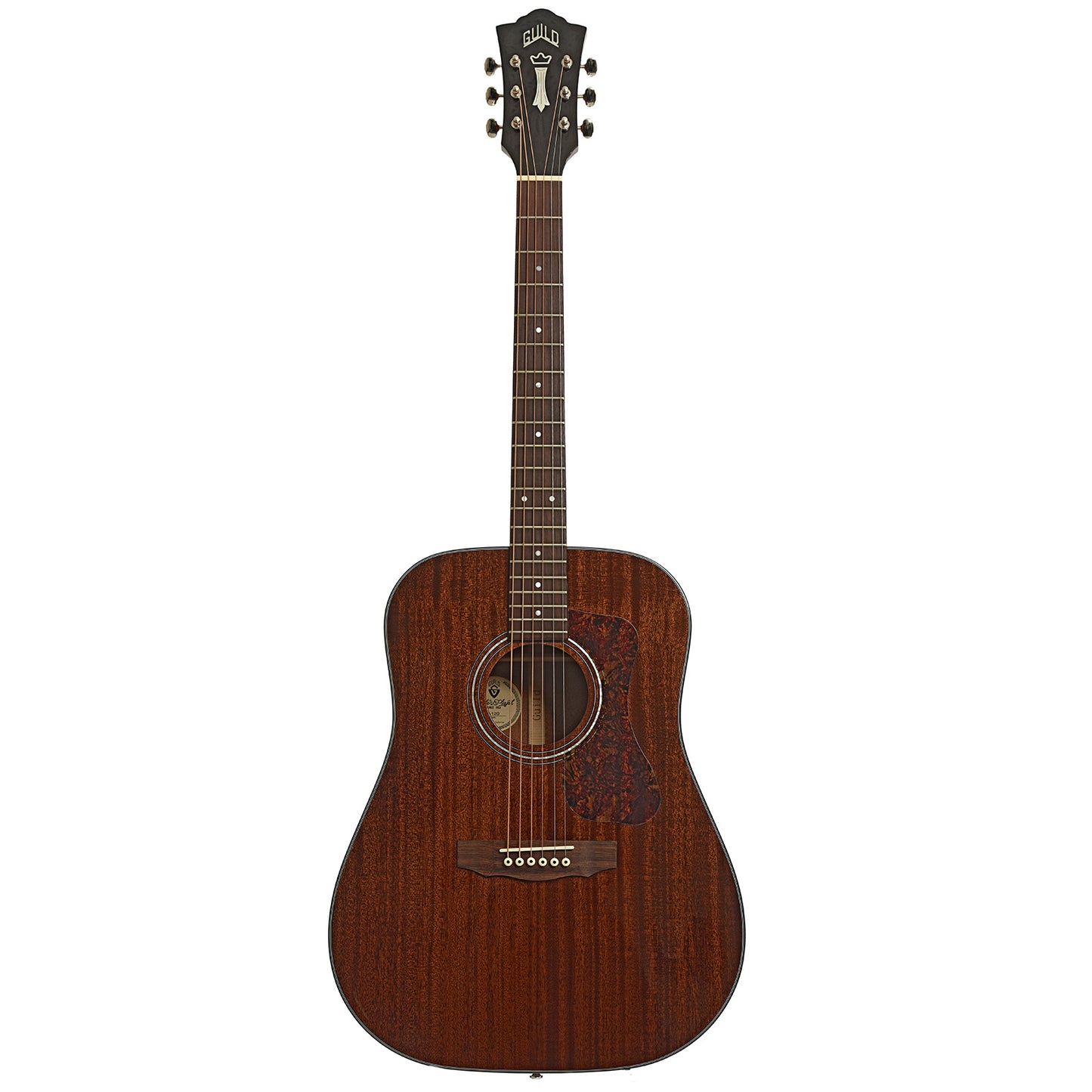 Full front of Guild Westerly Collection D-120 Acoustic Guitar