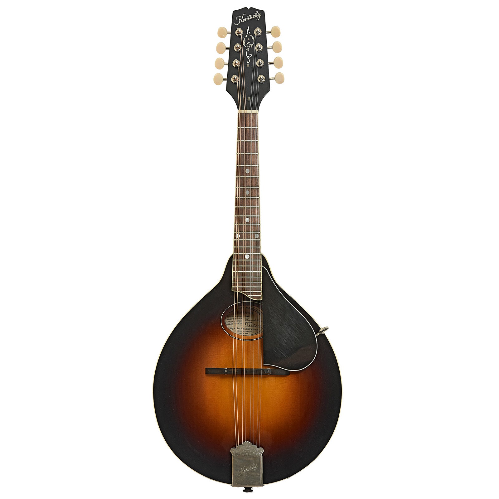 Full front of Kentucky KM-270 A-Style Oval-Hole Mandolin