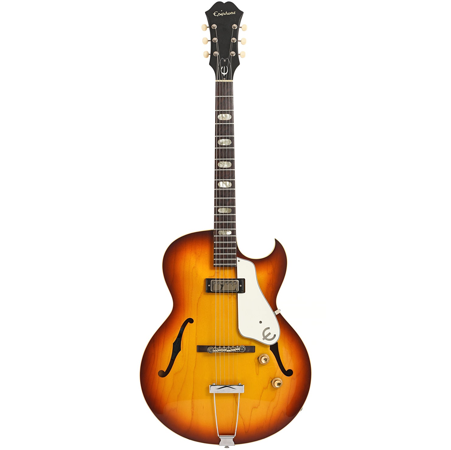 Full front of Epiphone Sorrento E452TE Hollowbody Electric Guitar (1965)