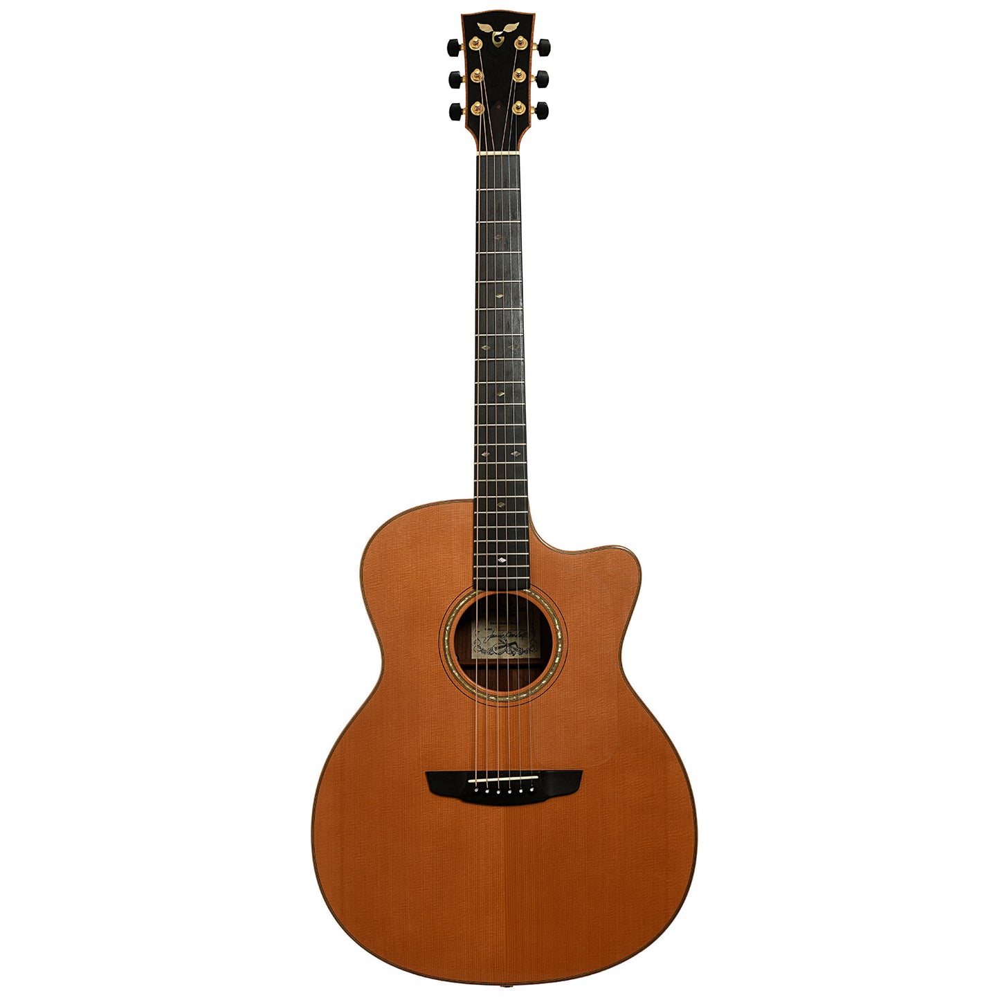 Full front of Goodall RCJC Acoustic Guitar