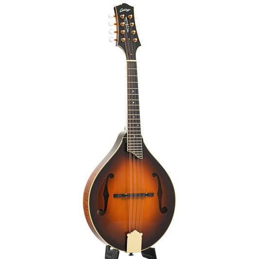 Full front and side of Collings MT2 SB Mandolin (2004)