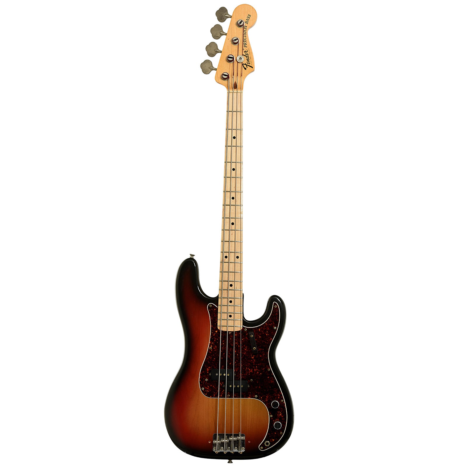 Full front of Fender Precision Electric Bass