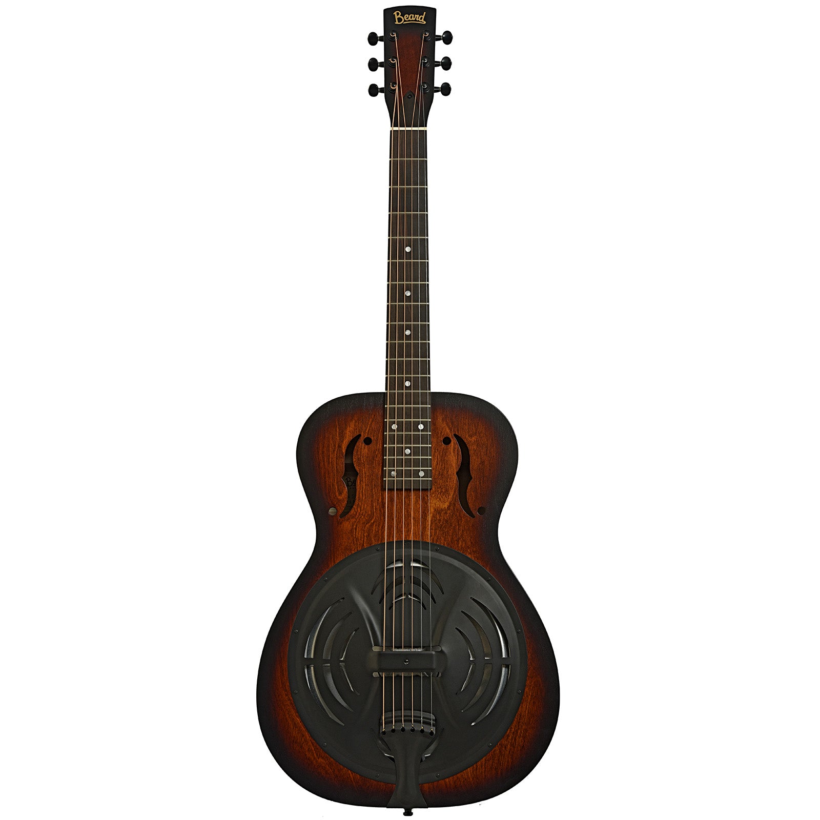Full front of Beard RFB Radio Standard Resonator Guitar 