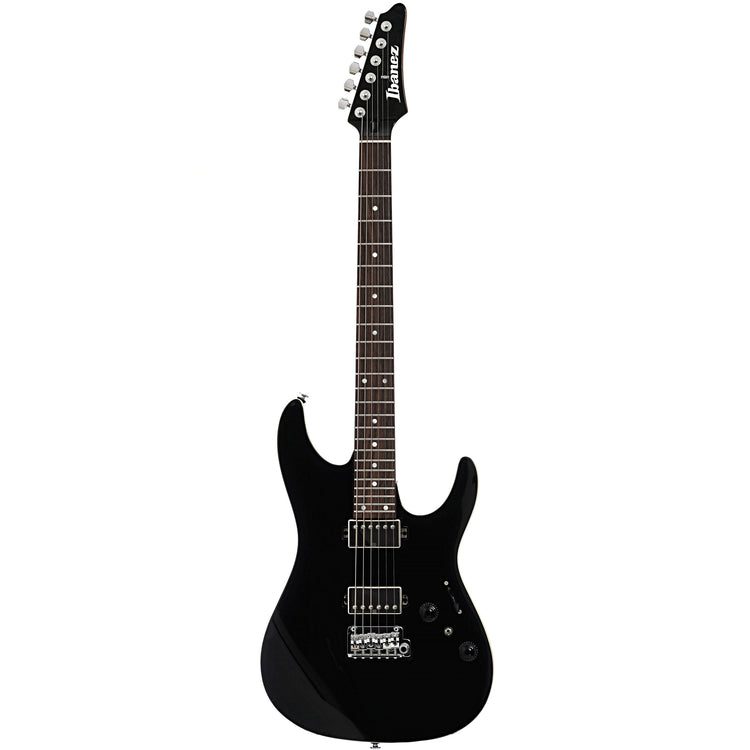 Full front of Ibanez Premium AZ42P1 Electric Guitar, Black