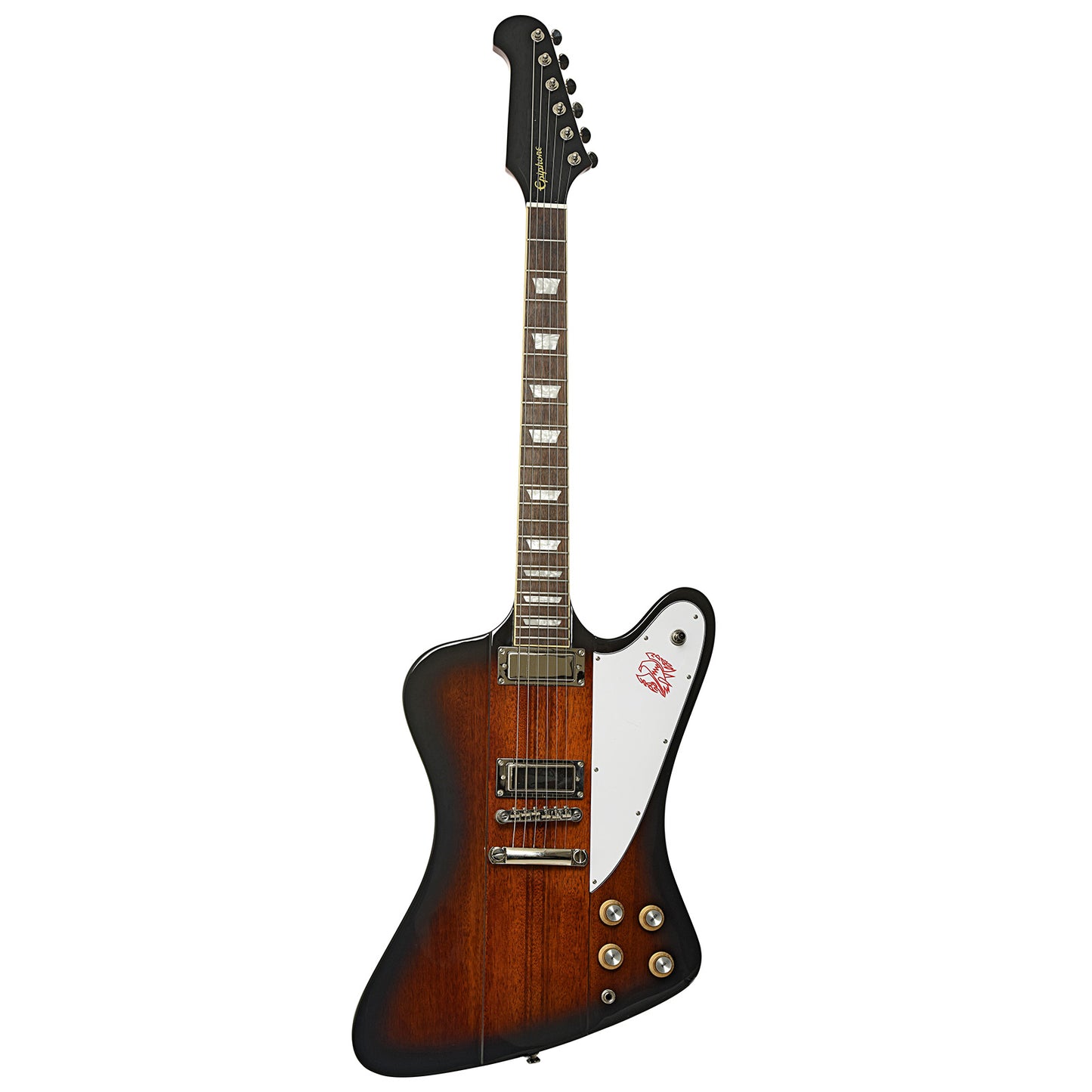 Full front of Epiphone Firebird Electric Guitar 
