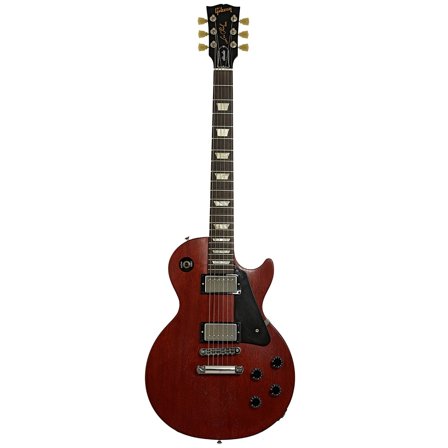 Full front of Gibson Les Paul Studio Satin Electric Guitar