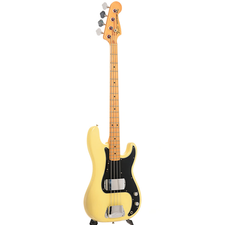 Full front and side of Fender  Precision