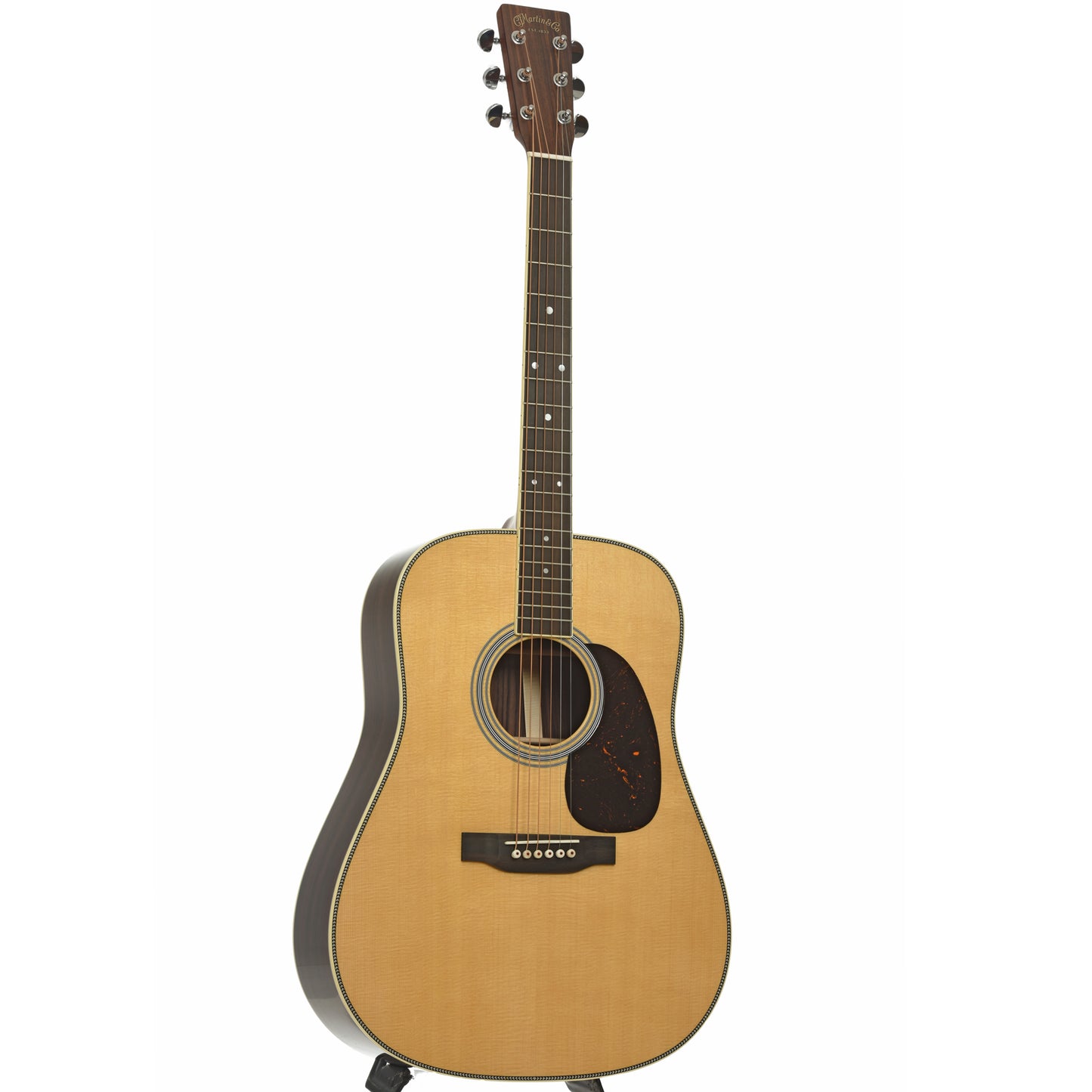 Full front and side of Martin HD-35 Guitar