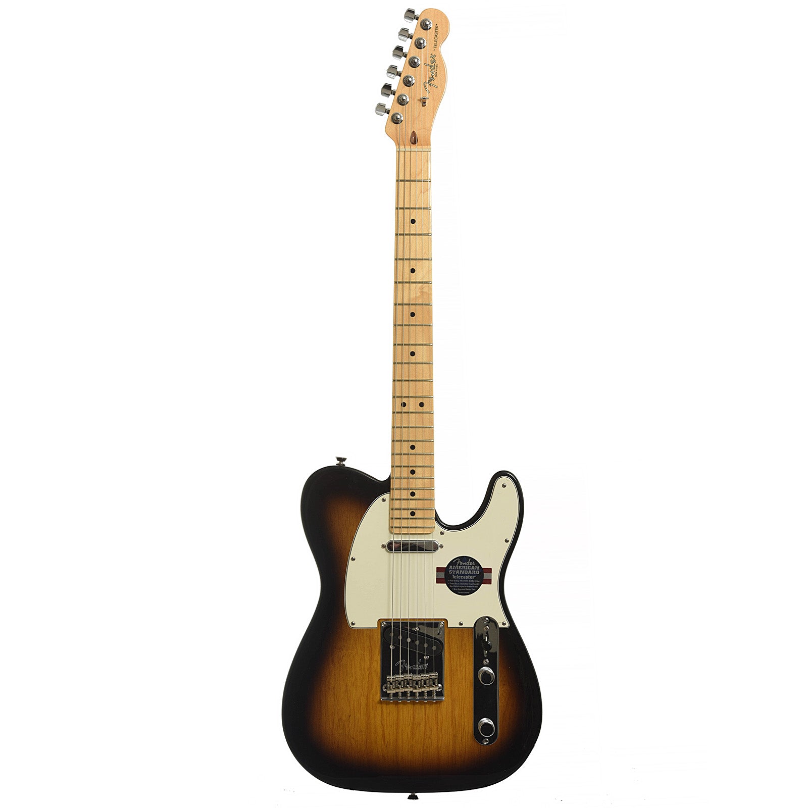 Full front of Fender New American Standard Telecaster Electric Guitar  