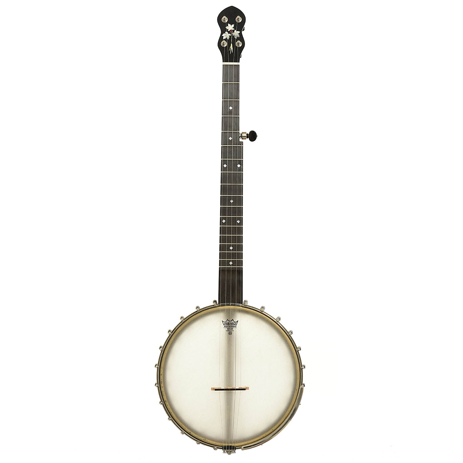 Full front of Cedar Mountain A2 Appalachia Banjo LH