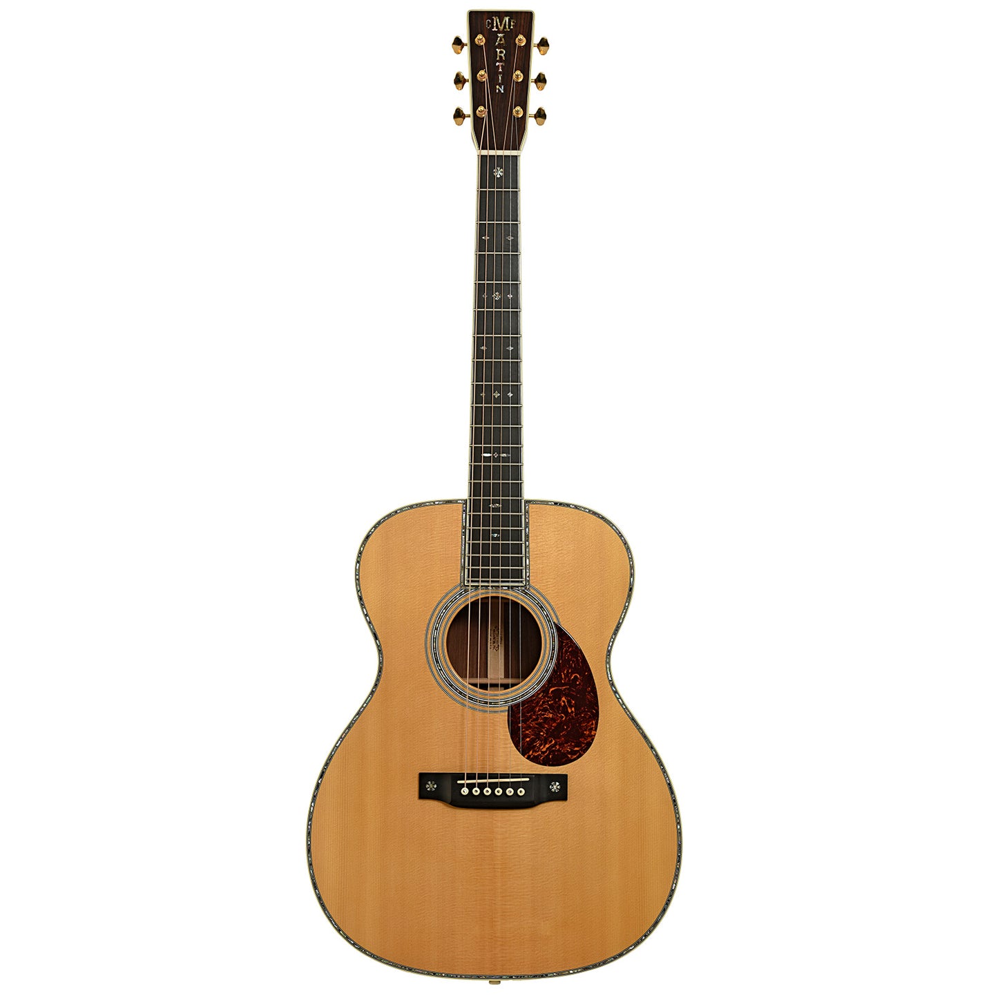 Full front of Martin OM-42 Acoustic Guitar