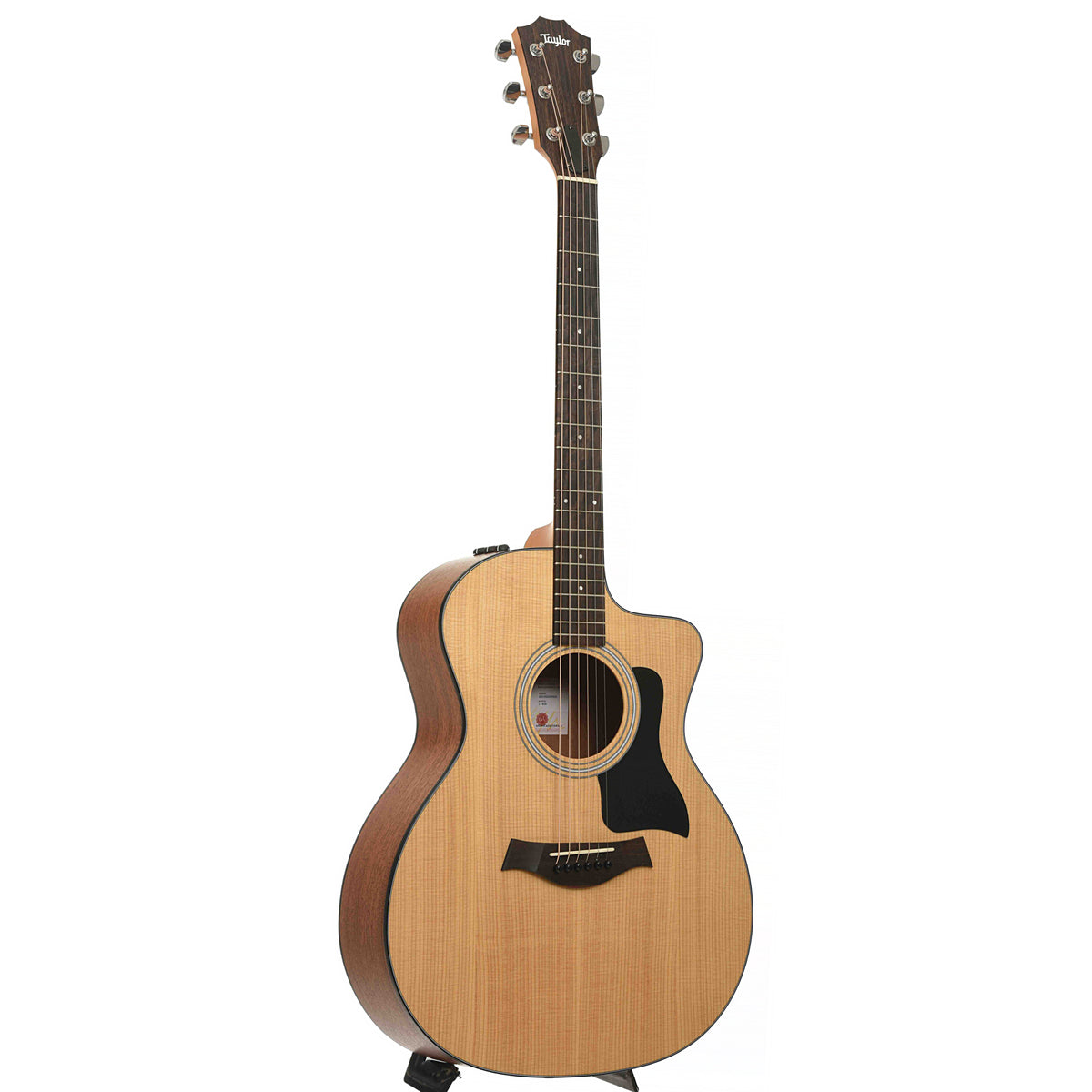 Taylor 114ce Acoustic-Electric Guitar & Gigbag, Full Front Angled