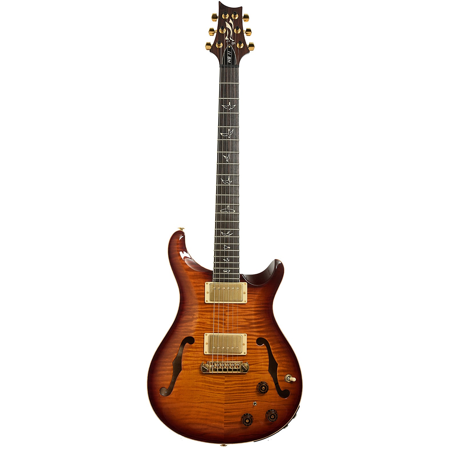 Full front of PRS Hollowbody II Electric Guitar