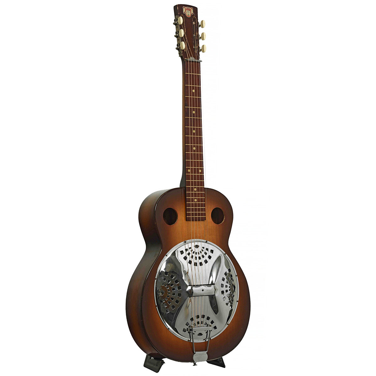 Full Front & Side of Dobro D40S The Blue Grass Model