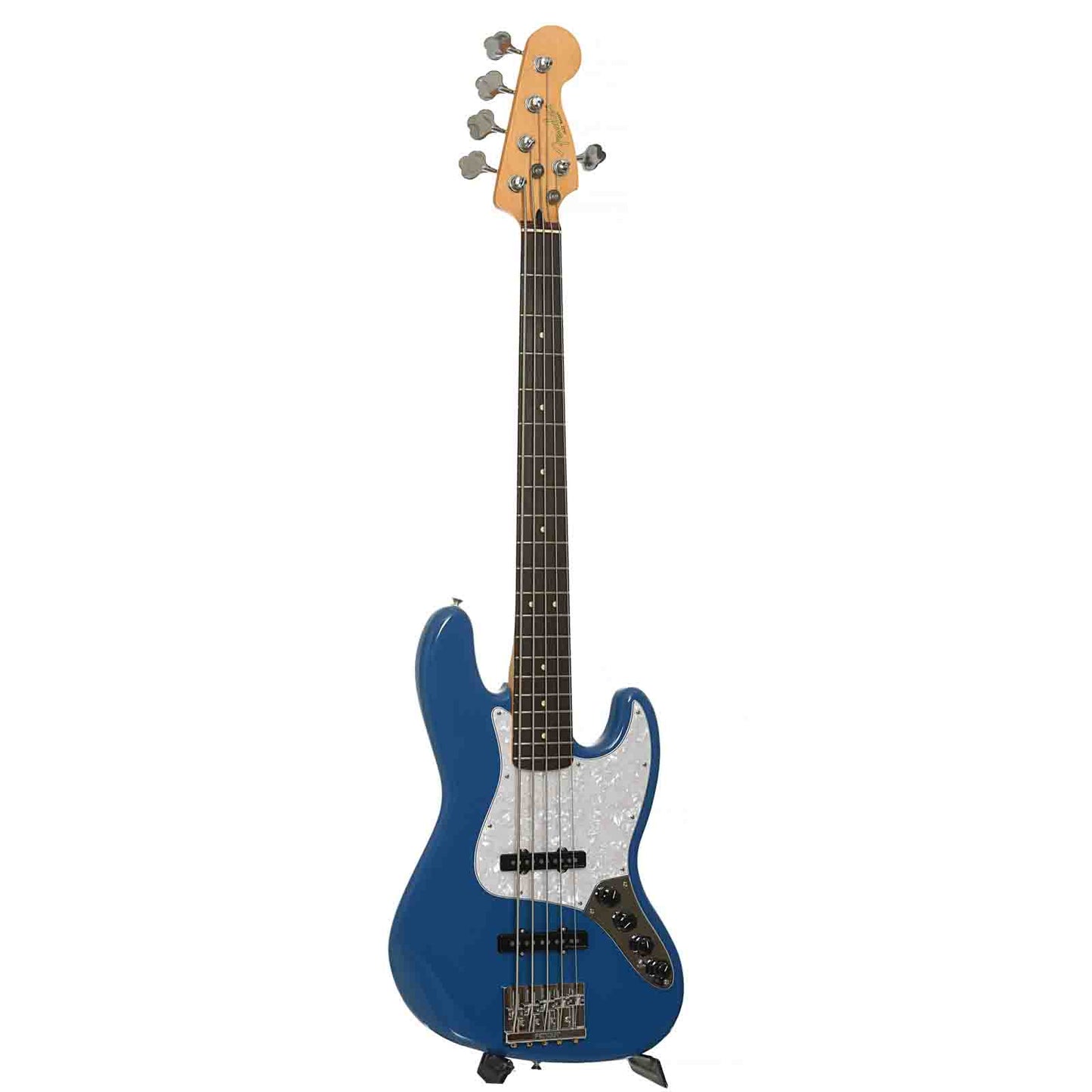 Full front and side of Fender Player II Modified Jazz V