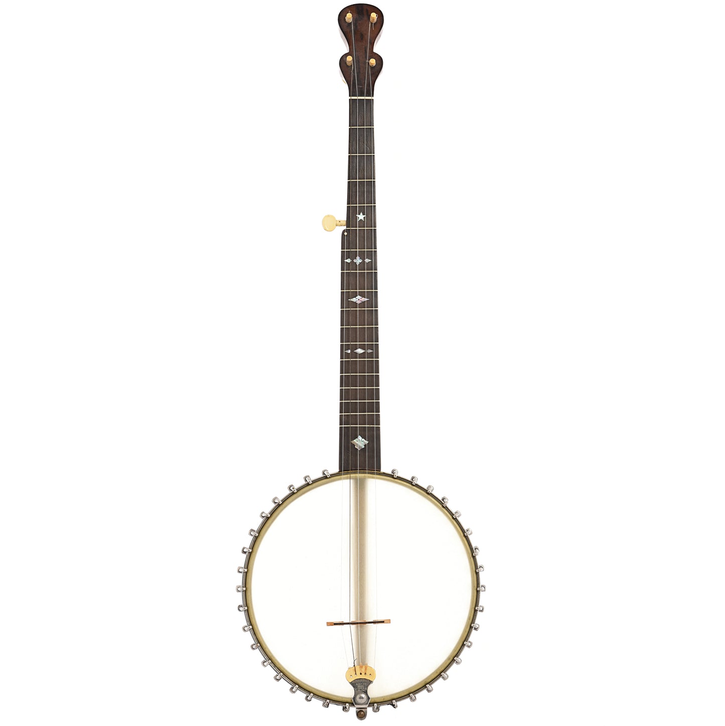 Full front of Dobson Victor No.2 Specialty Openback Banjo (c.1887)