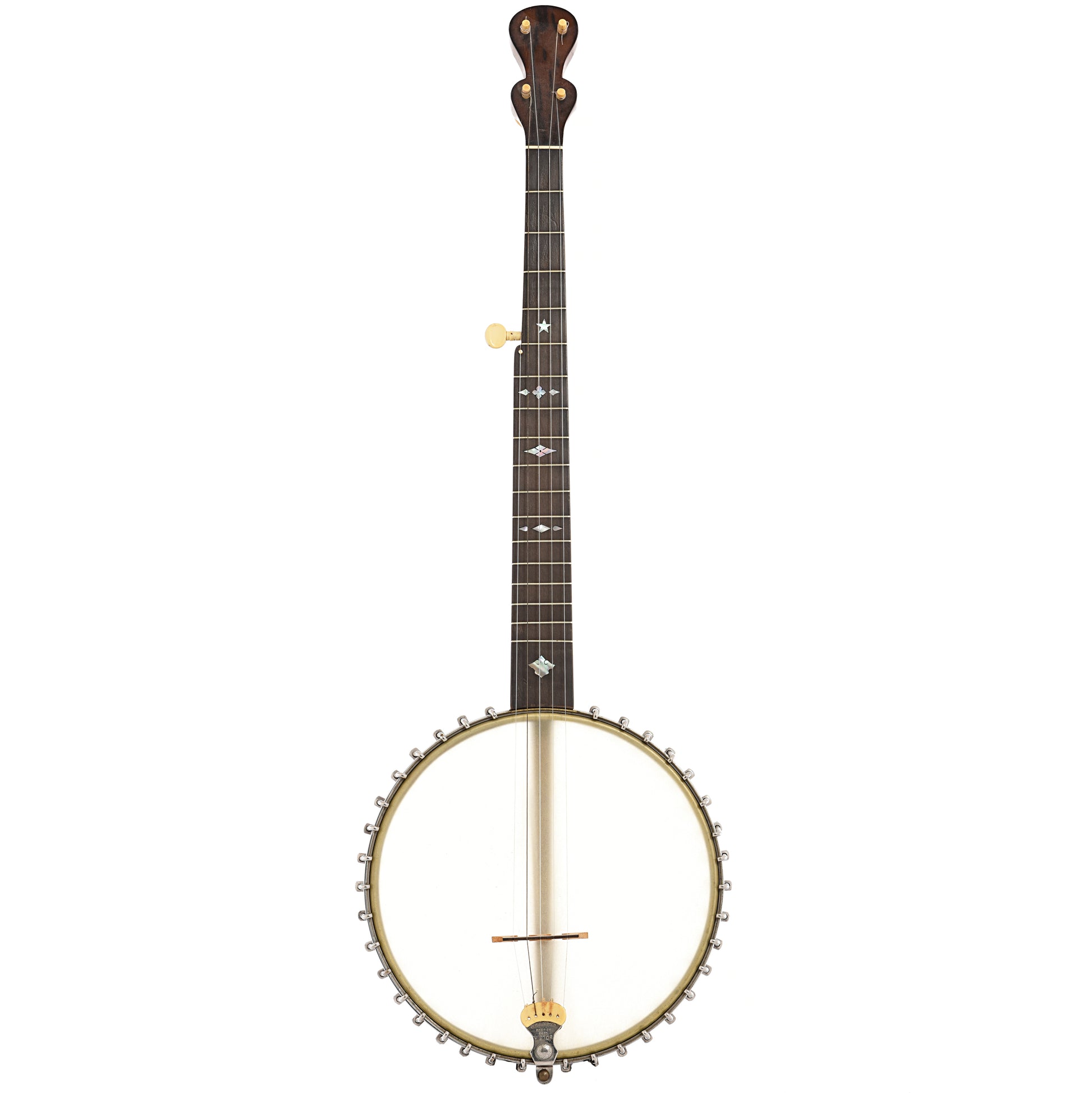 Full front of Dobson Victor No.2 Specialty Openback Banjo (c.1887)