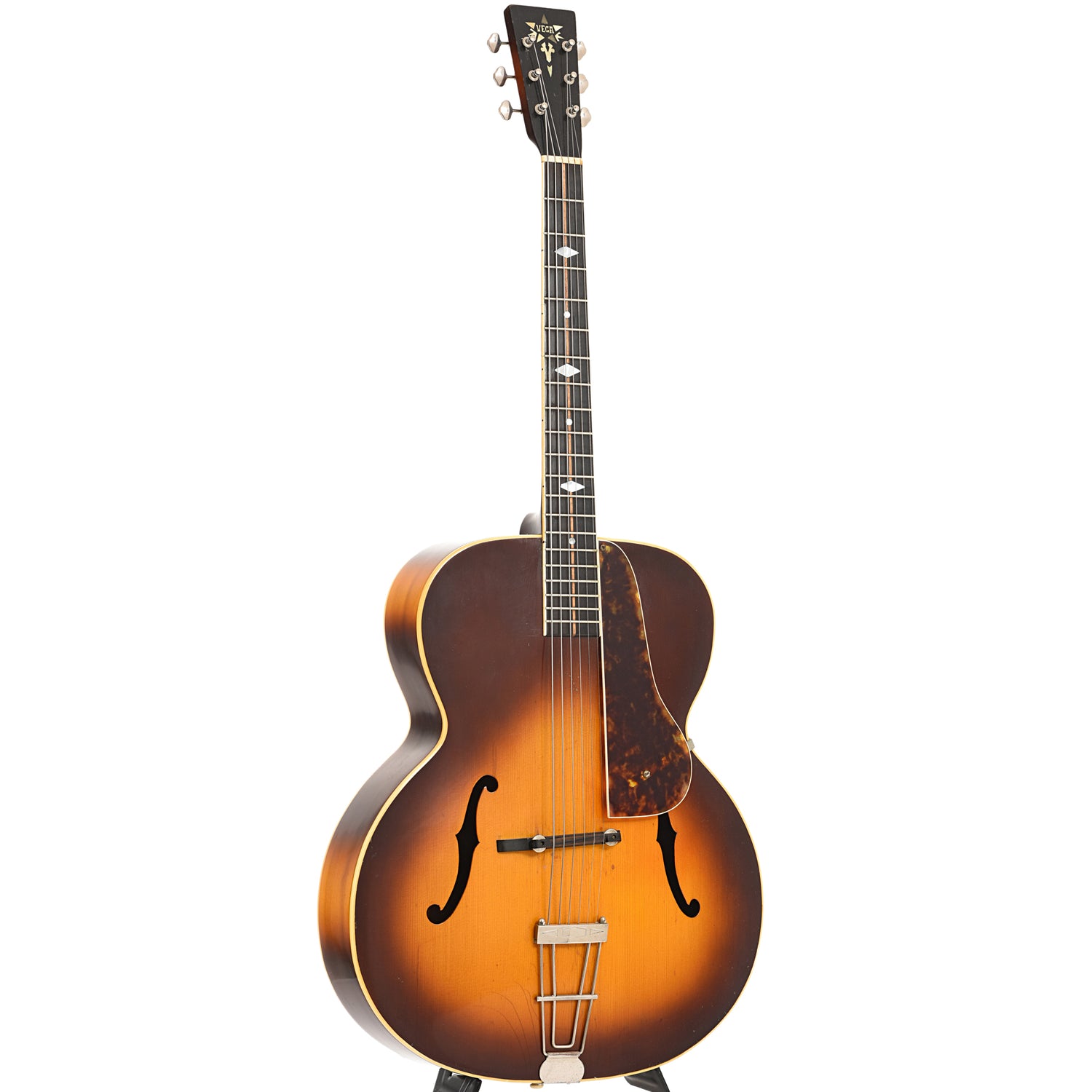Full front and side of Vega C Series Archtop