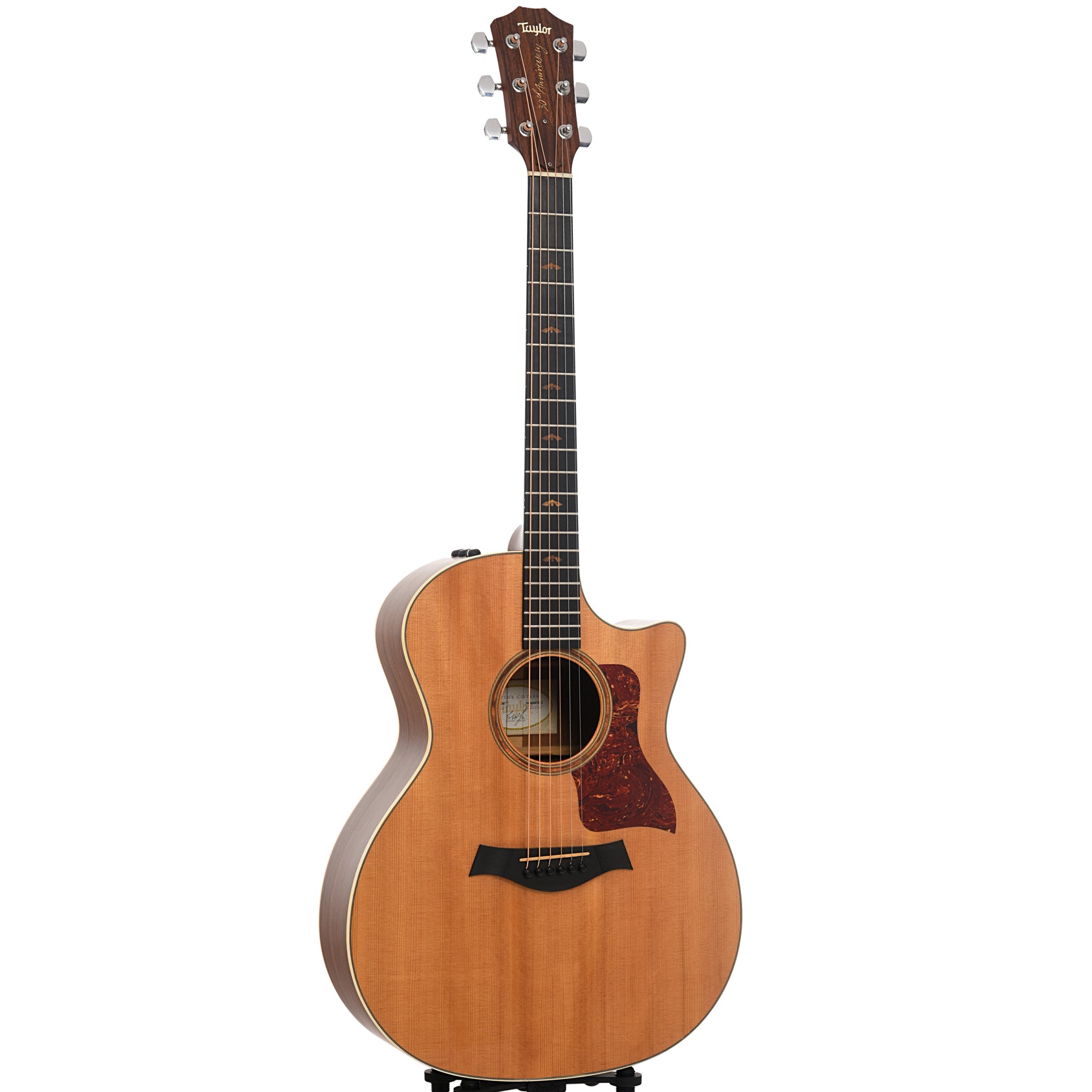 Full front and side of Taylor 414-CE-L30 Acoustic Guitar 
