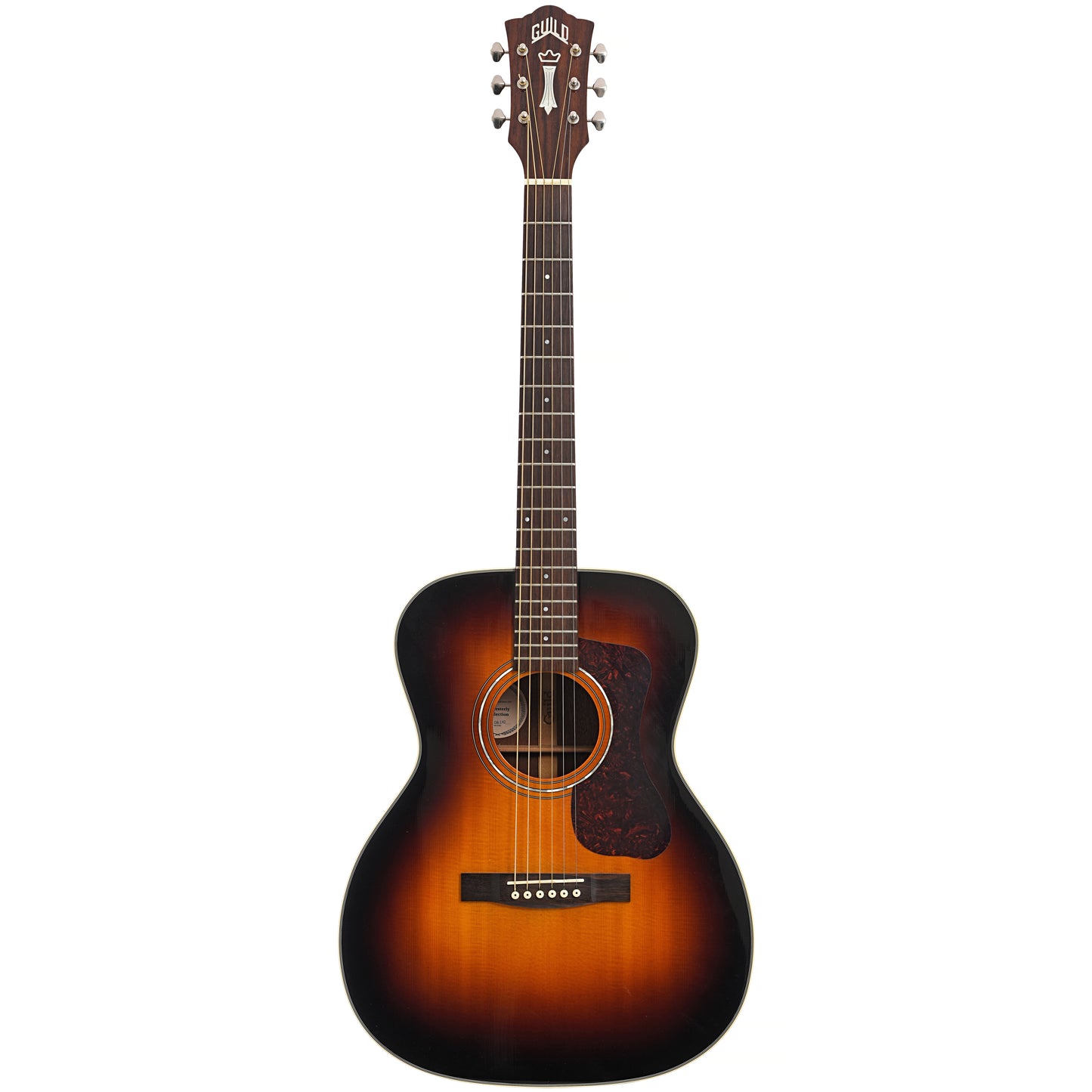Full front of Gulid OM-140 Westerly Acoustic Guitar (2015)