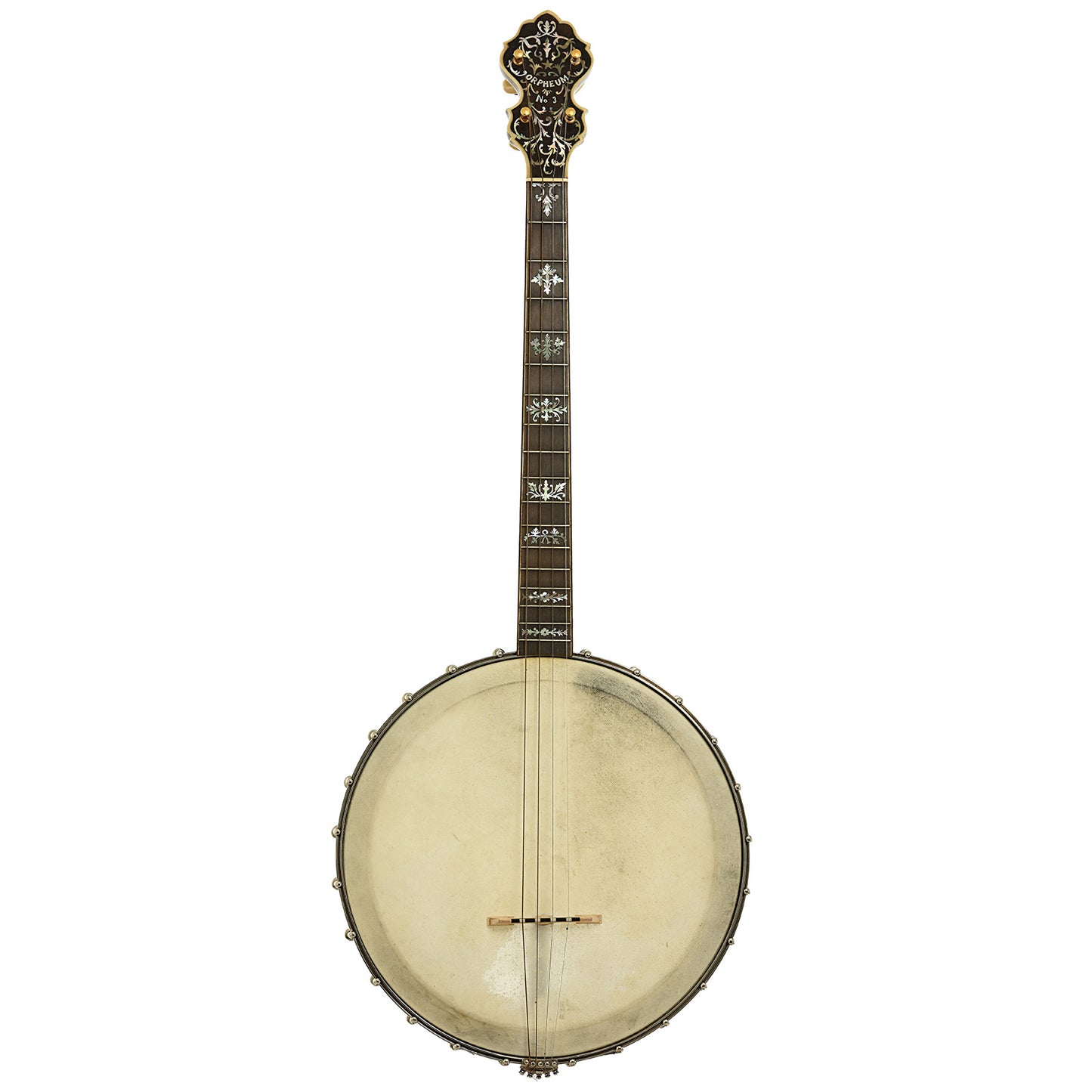 Full front of Orpheum No.3 Tenor Banjo 