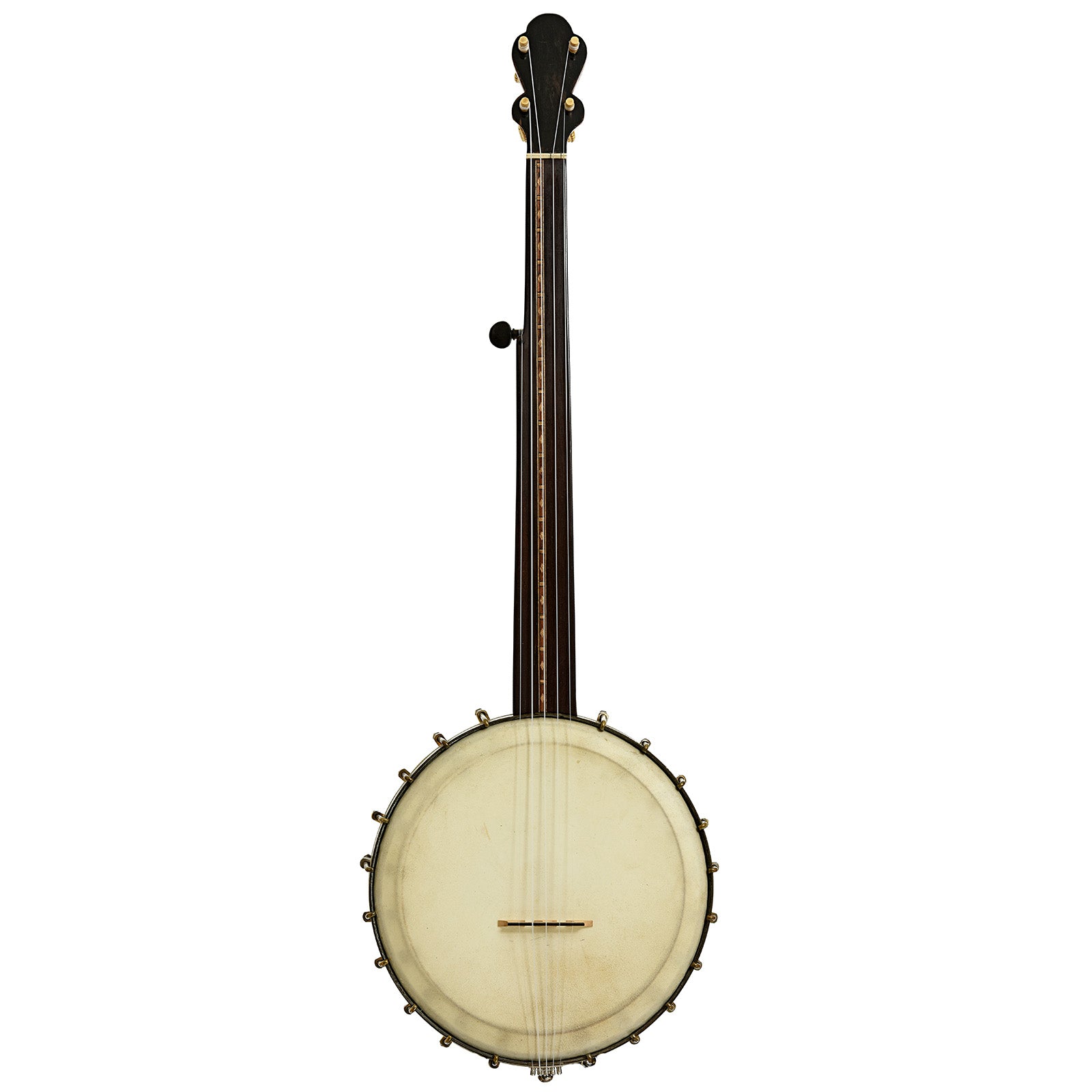 Full front of Celebrated Benary Open Back Banjo 