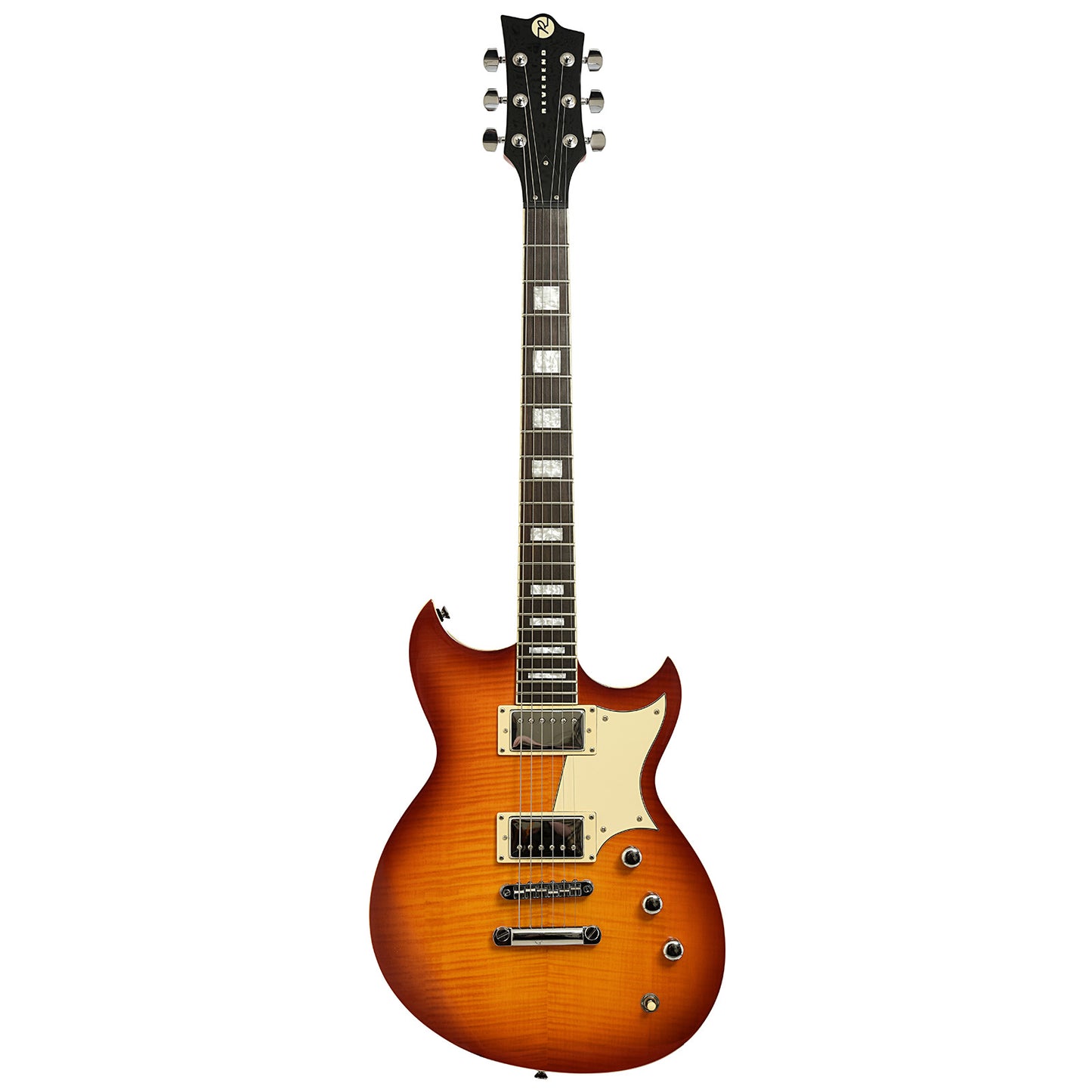 Full front of Reverend Sensai Electric Guitar