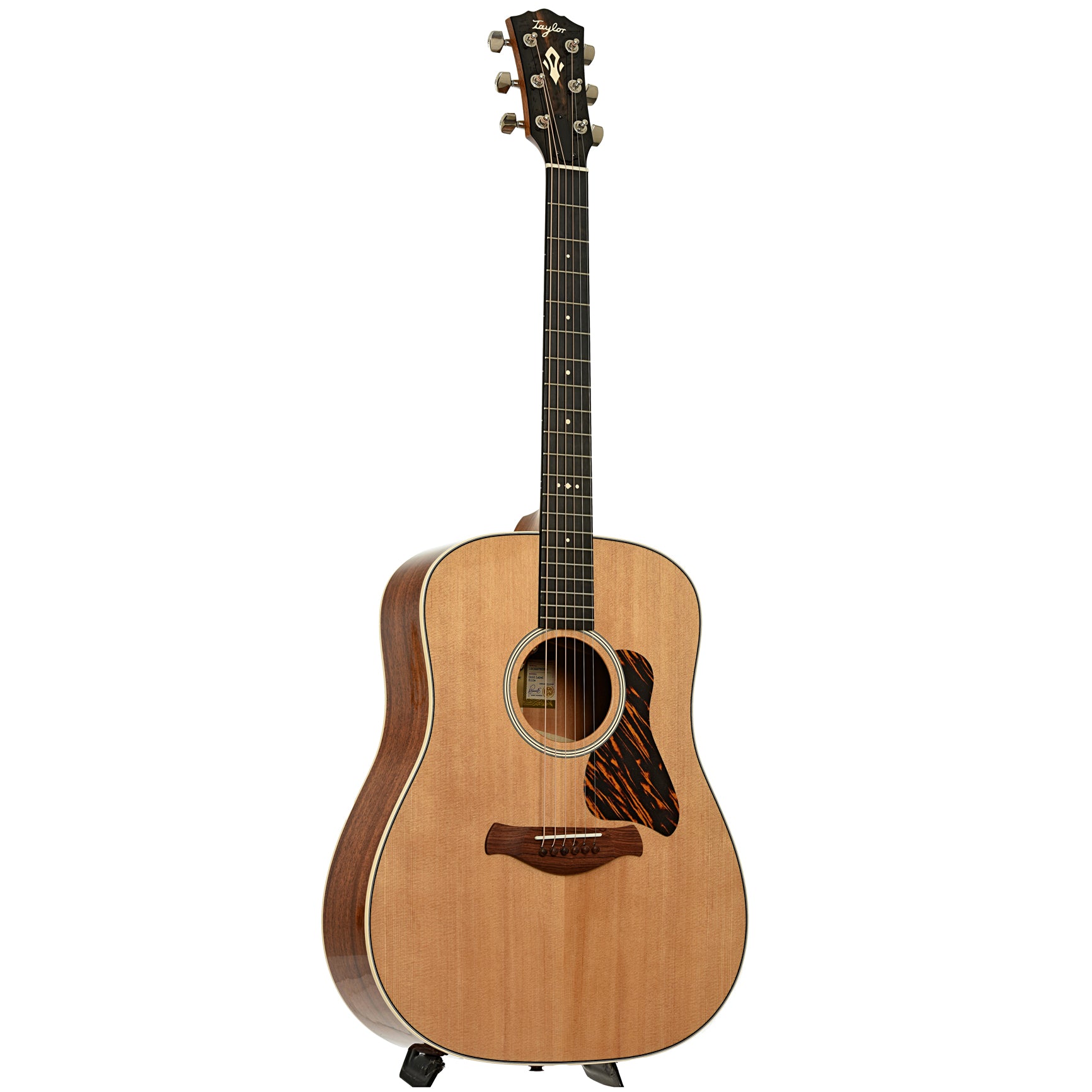 Full front and side of Taylor Gold Label 510e Acoustic-Electric Guitar