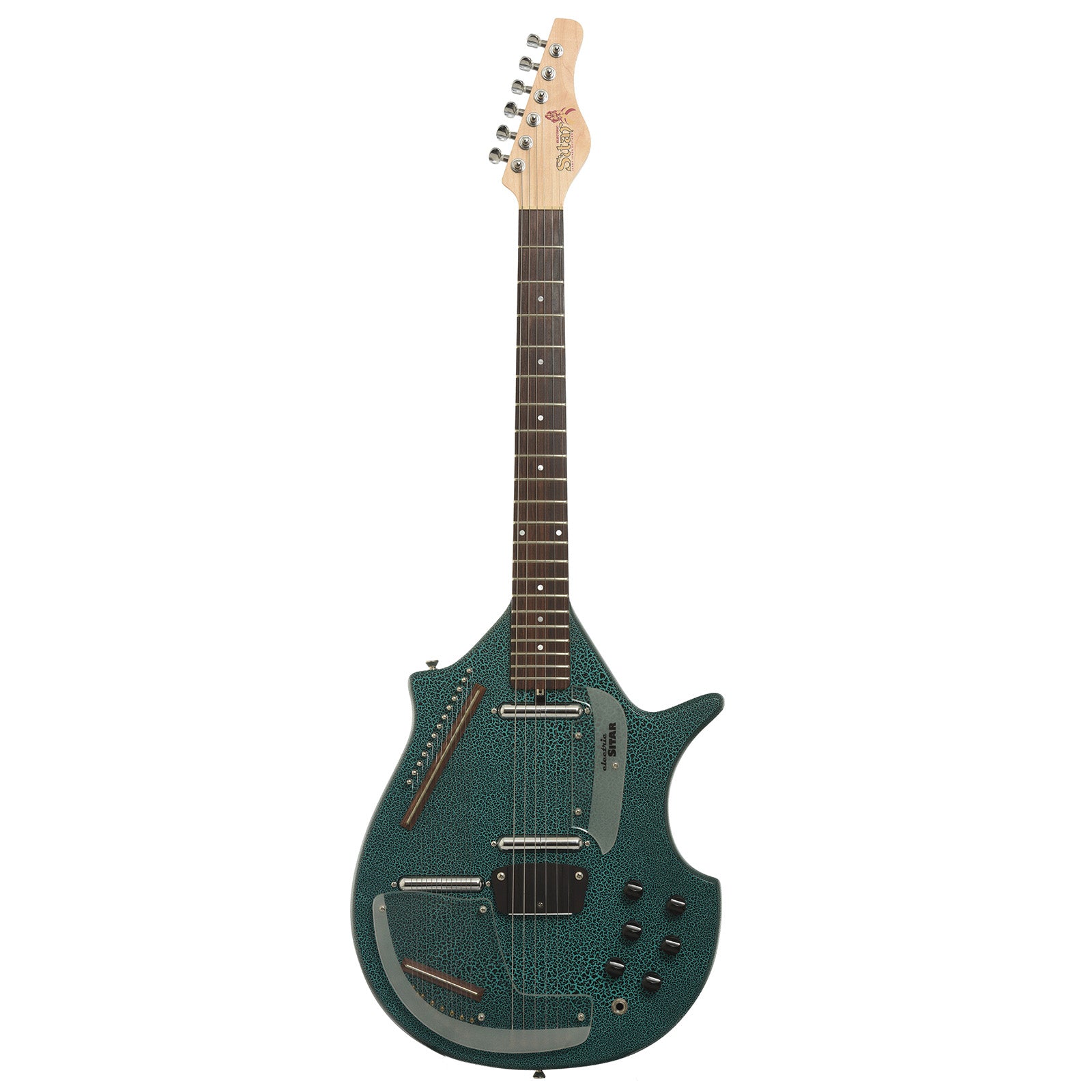 Full front of Jerry Jones Electric Sitar 