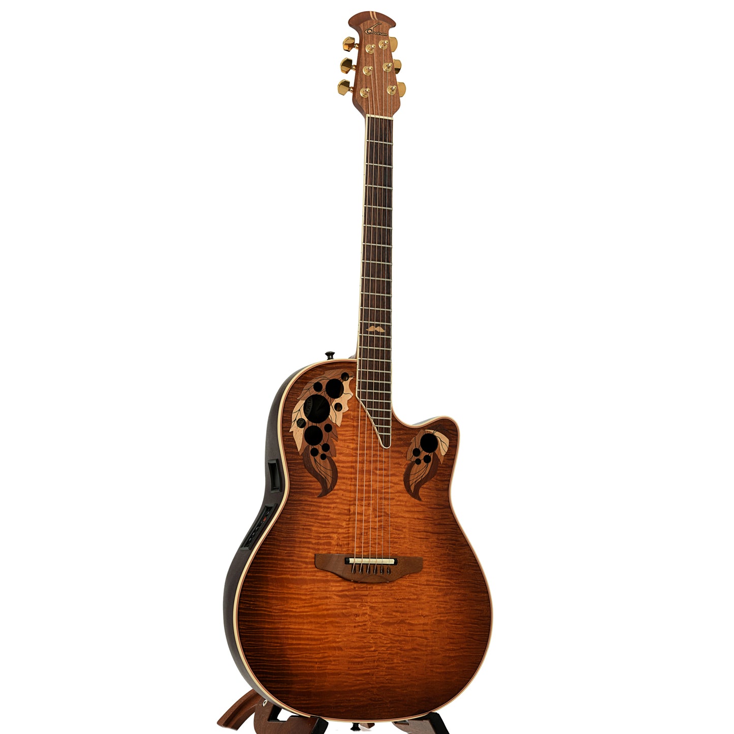 Full front and side of Ovation 1998 Collectors' Series Acoustic-Electric Guitar (1998)