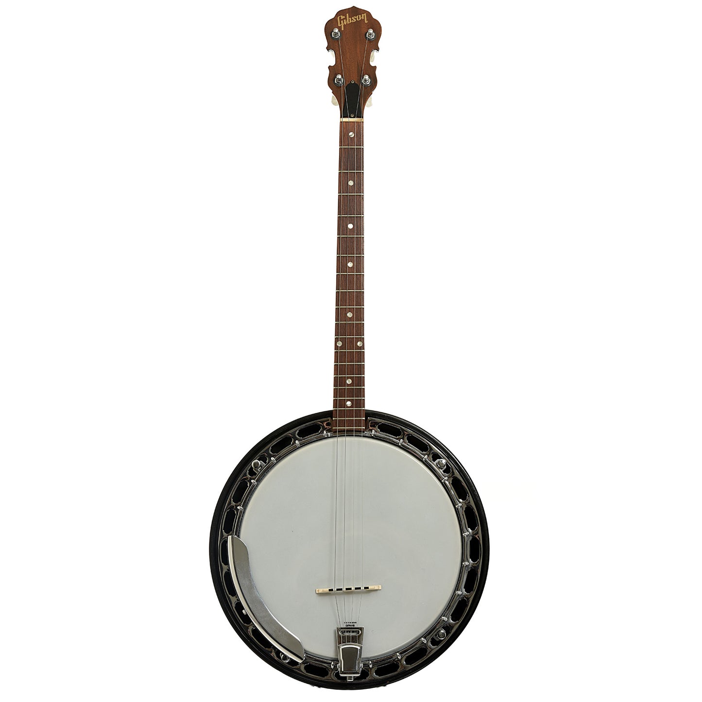 Full front of Gibson TB-100 Tenor Banjo 
