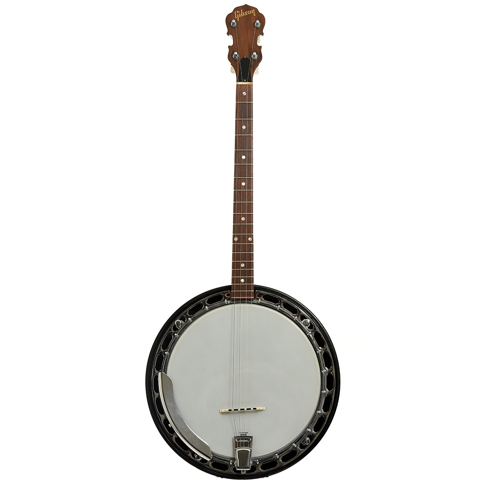 Full front of Gibson TB-100 Tenor Banjo 