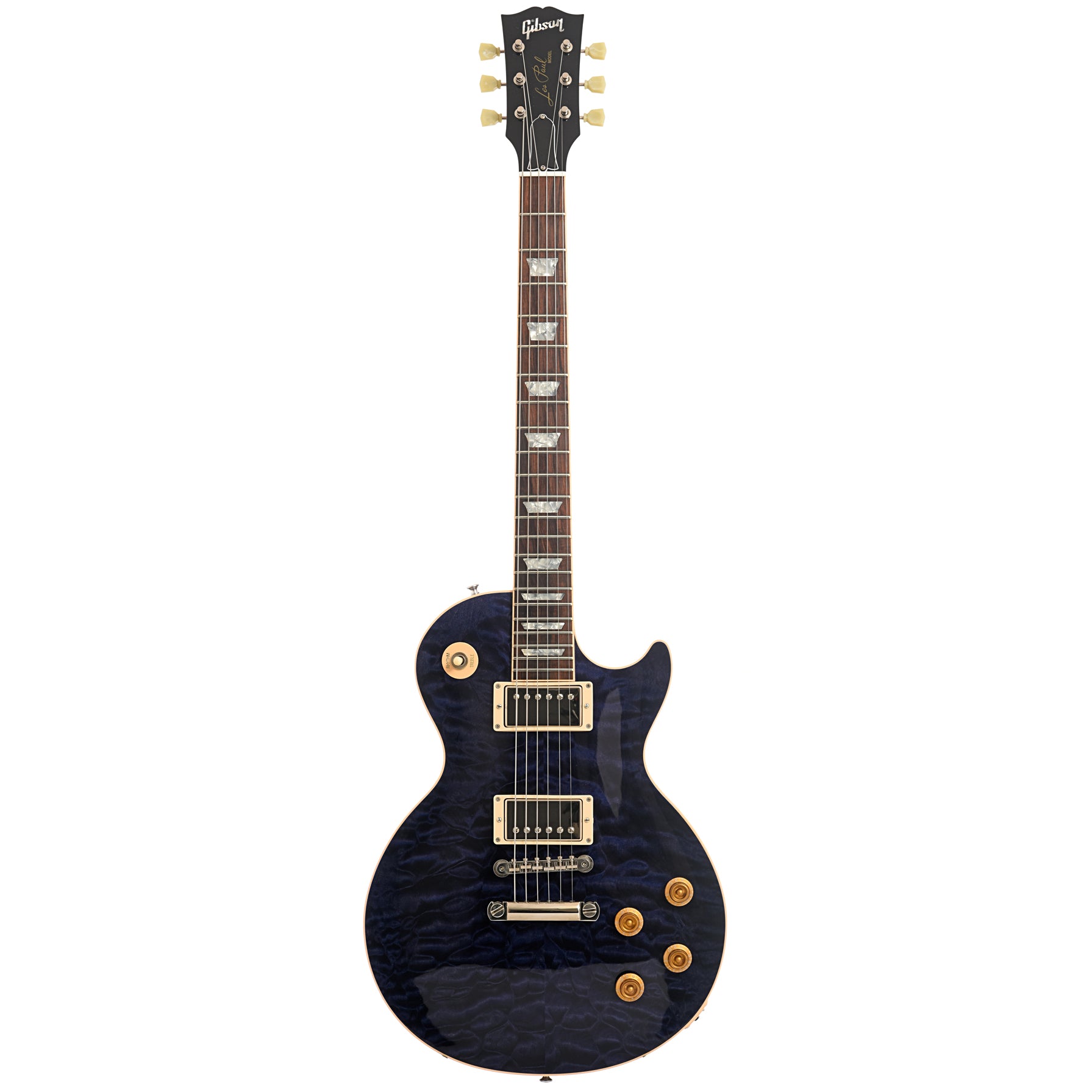 Full front of Gibson Les Paul Class 5 Quilt Electric Guitar