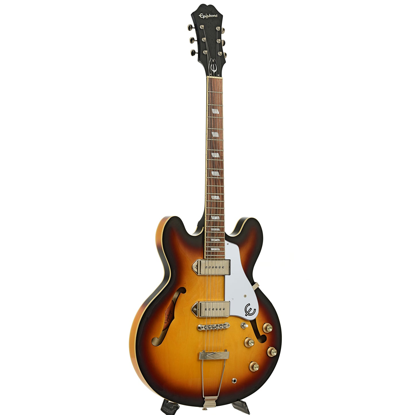 Full front and side of Epiphone Casino VS Hollowbody Electric Guitar