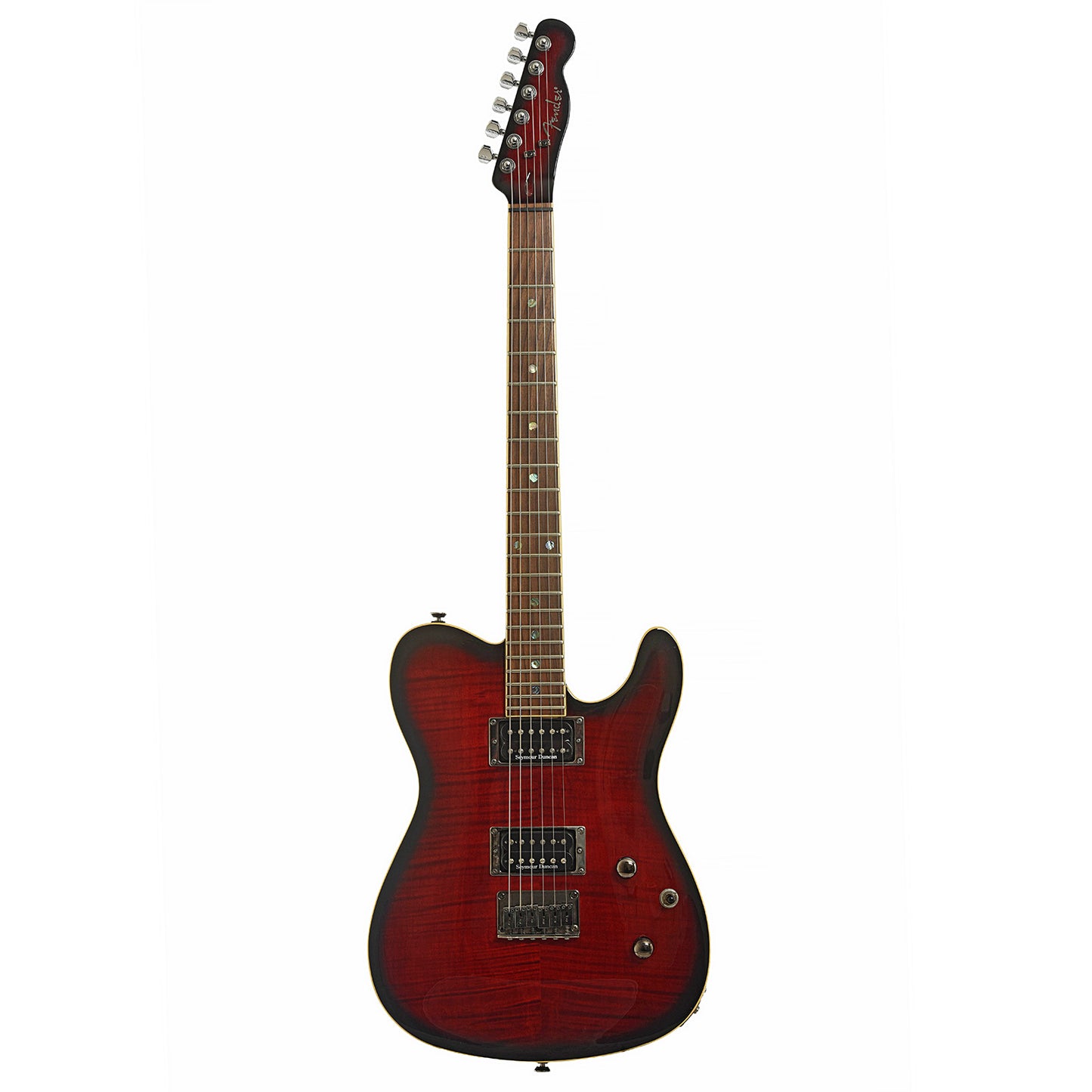 Full front of Fender Custom Telecaster FMT Electric Guitar