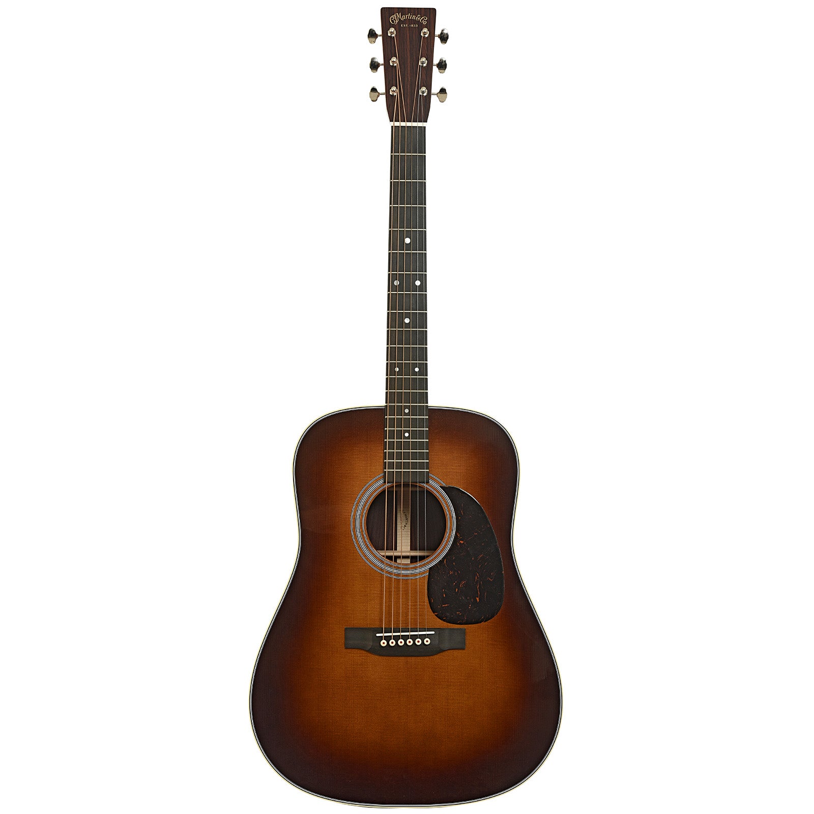 Full front of Martin D-28 Ambertone Guitar