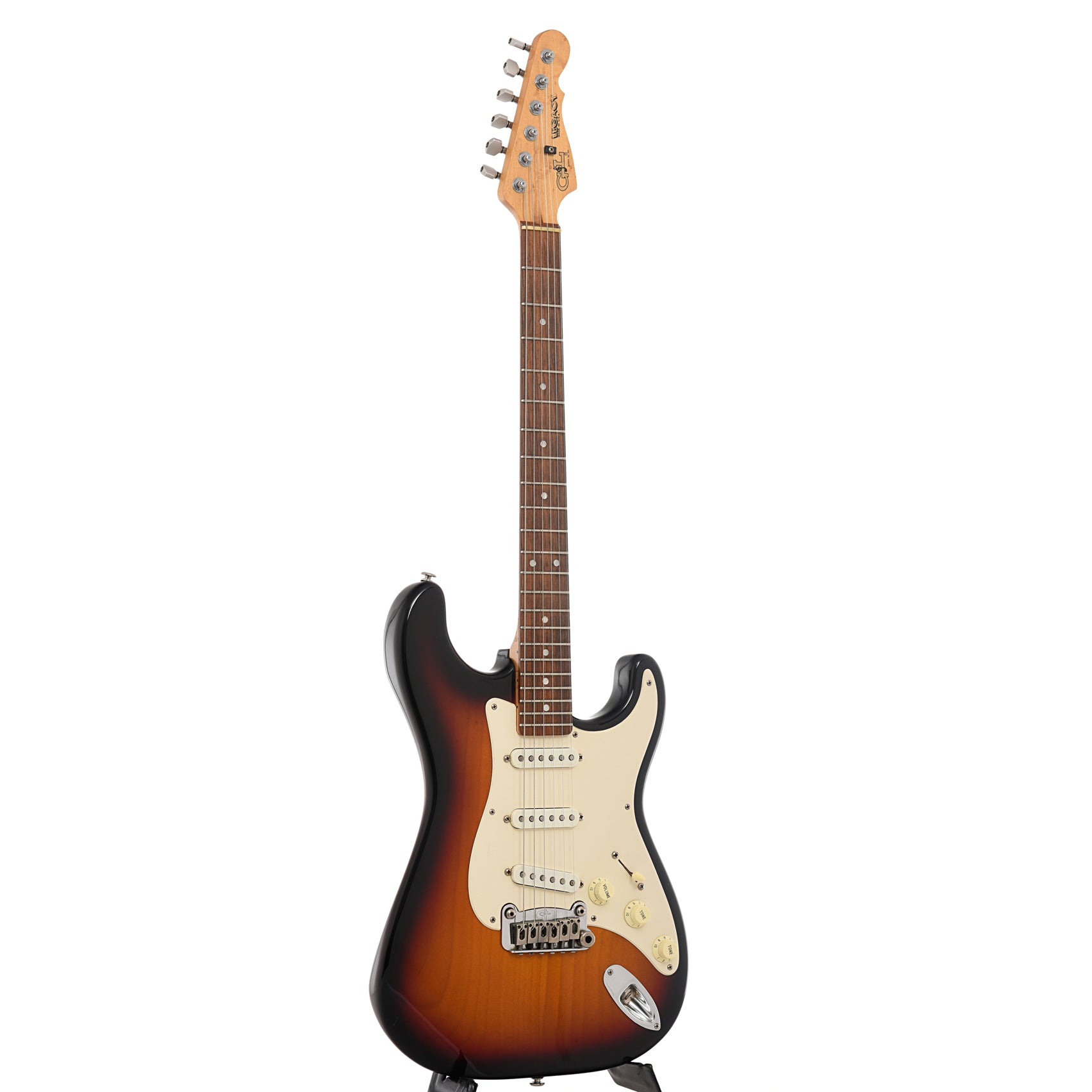 Full Front and side of G&L Legacy Electric Guitar 