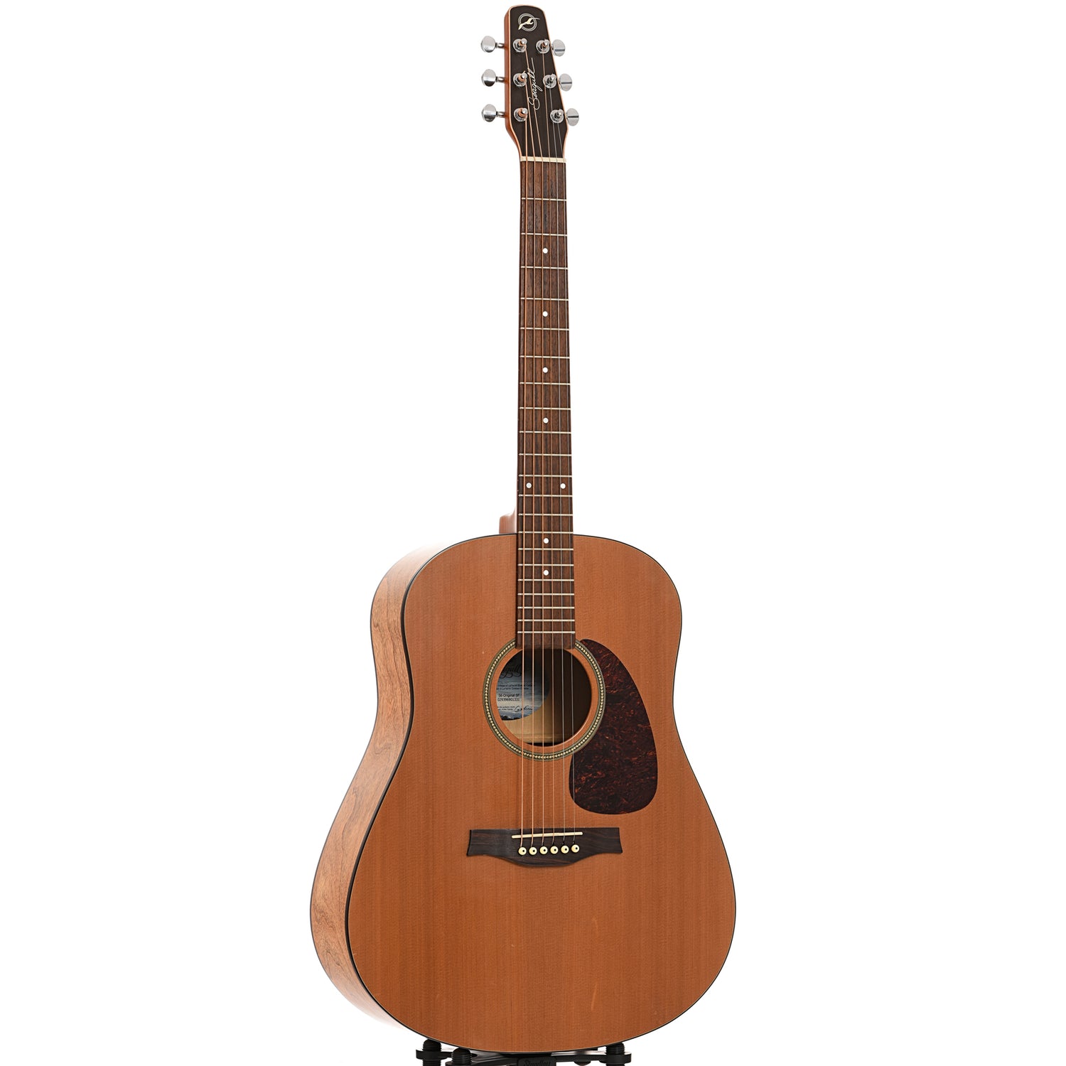 Full front and side of Seagull S6 Original SF Acoustic