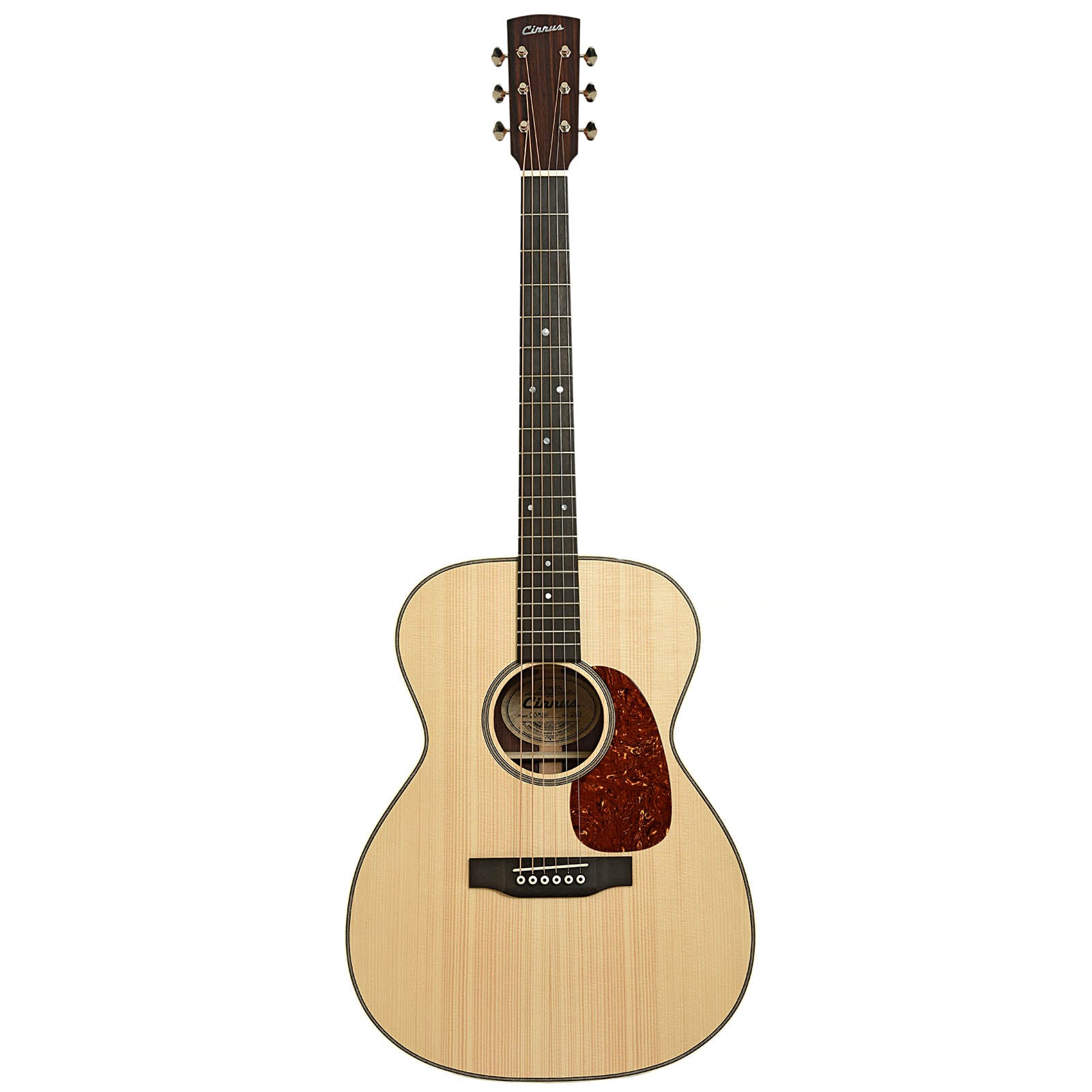 Full front of Cirrus COMD Acoustic Guitar 