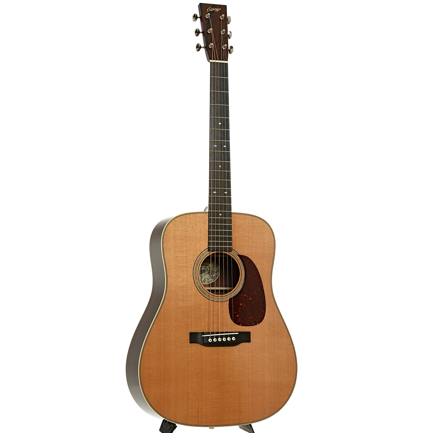 Full frotnt and side of Collings D2H Traditional Acoustic Guitar