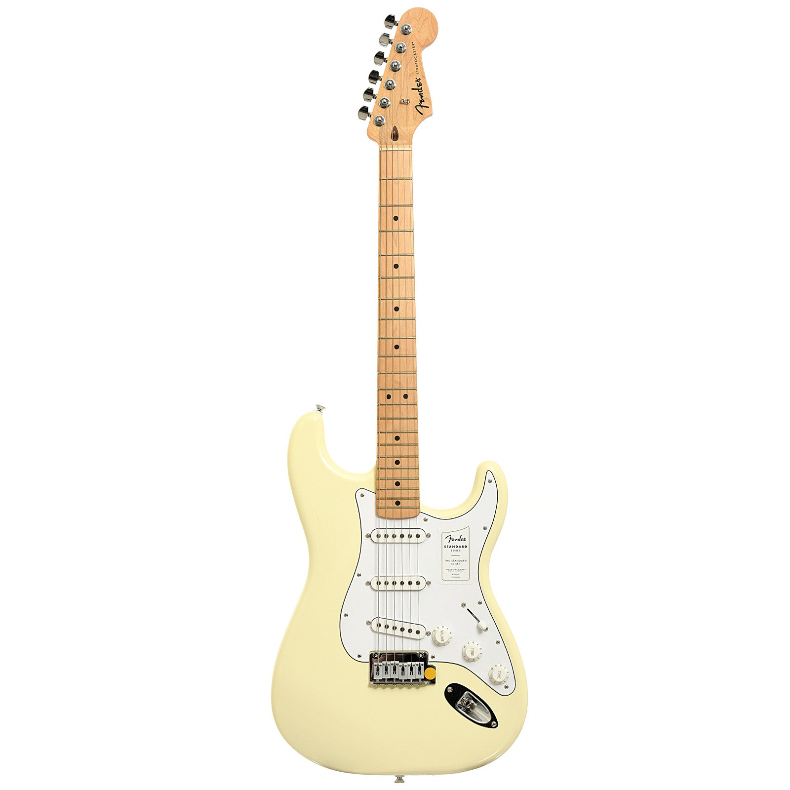 Fender Standard Stratocaster Electric Guitar, Olympic White
