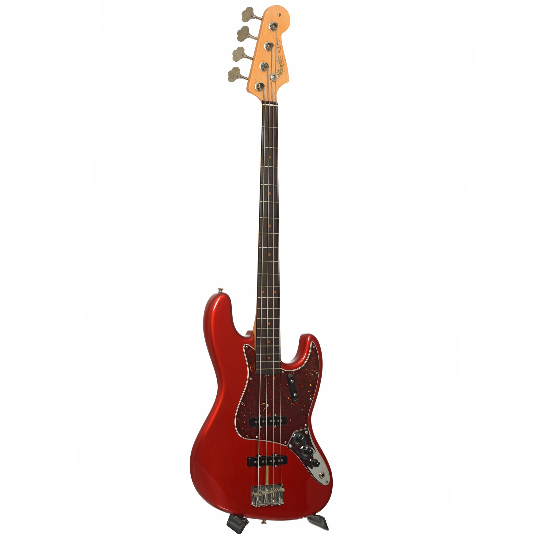 Full front and side of Fender American Original '60s Jazz Bass 