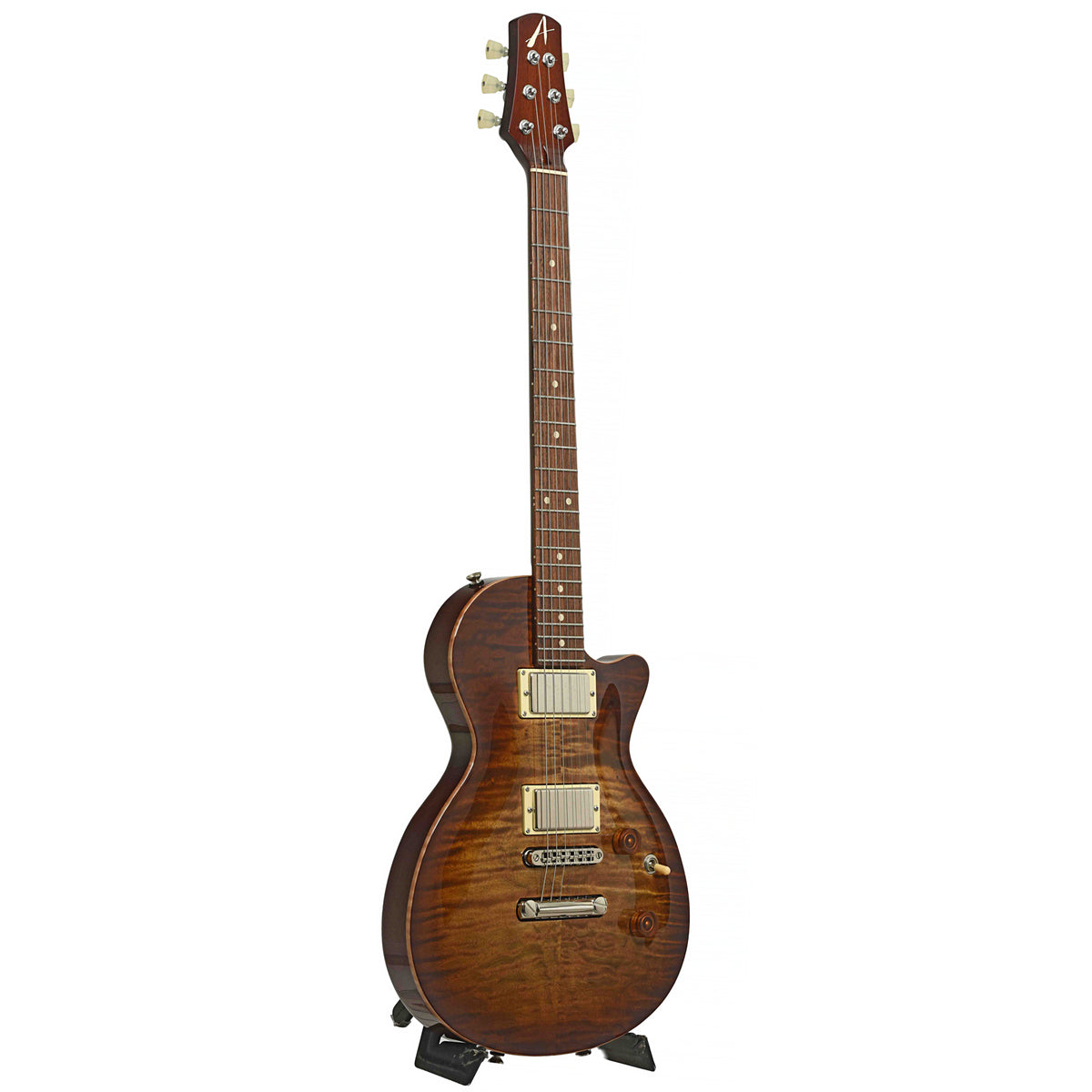 Full Front & Side of Tom Anderson Bobcat Electric Guitar