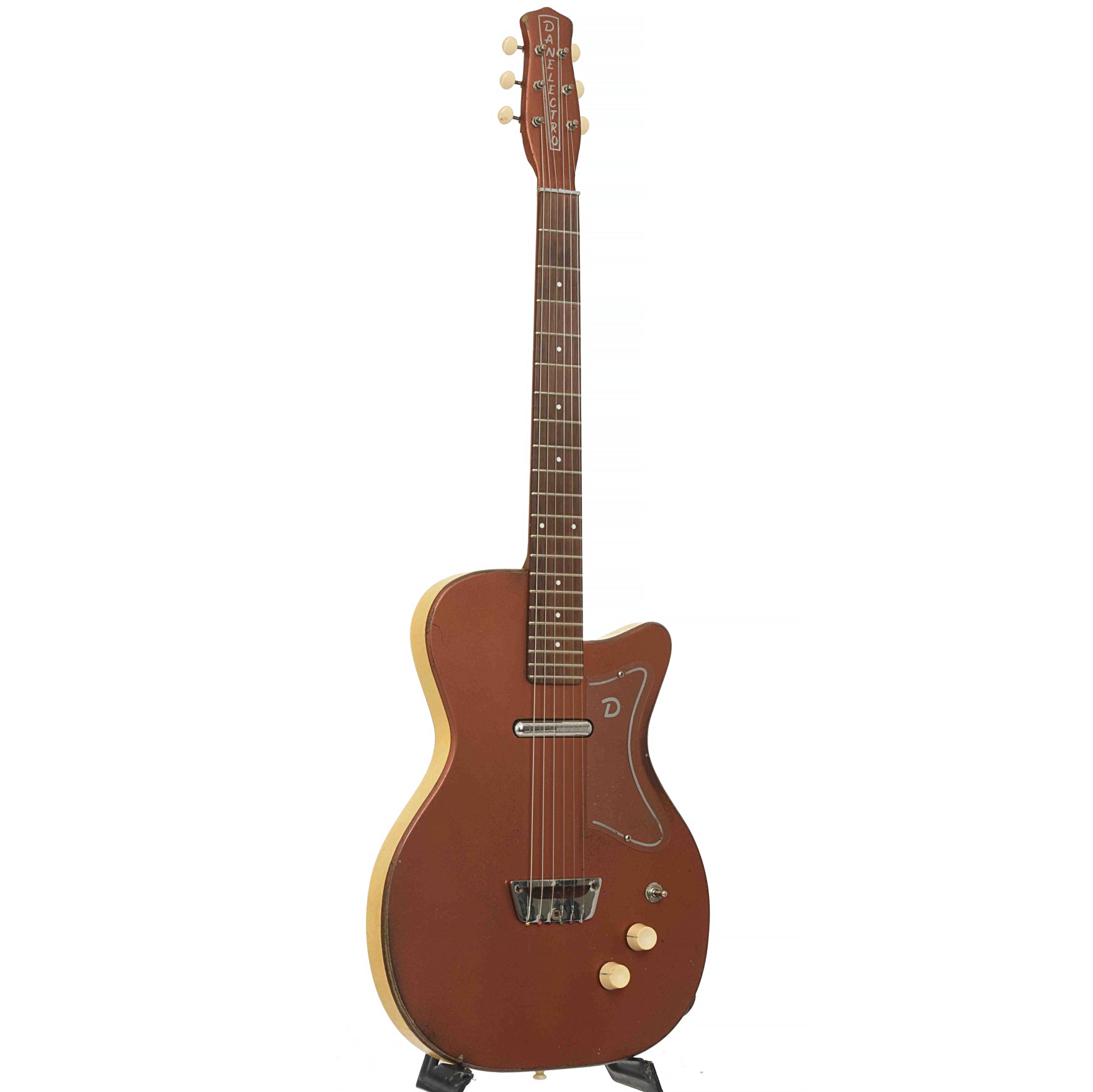Full Front & Side of Danelectro U-1