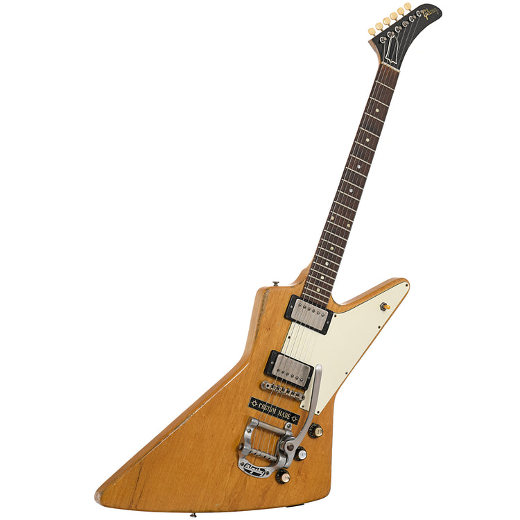 Full front and side  of Gibson Explorer Electric Guitar (1963)