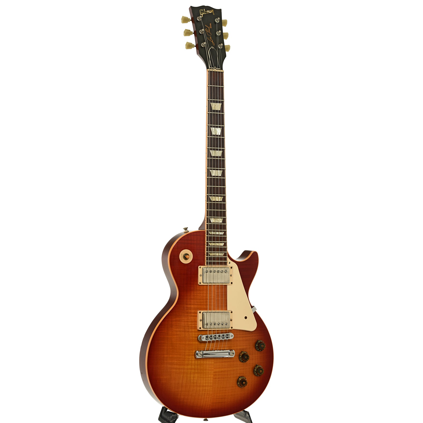 Full front and side of Gibson Les Paul Traditional Pro III Electric Guitar